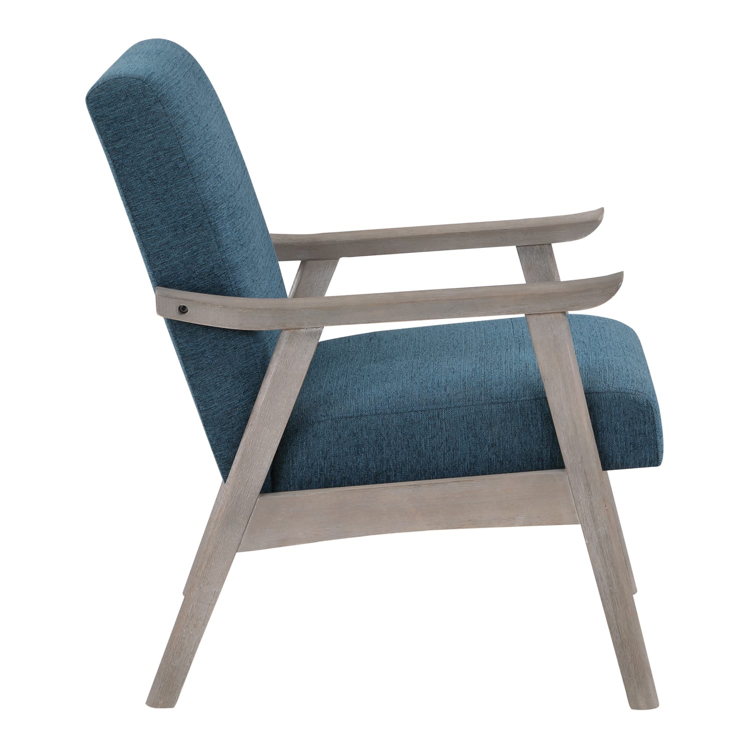 Office Star Weldon Armchair, Azure/Brushed Gray - Image 3