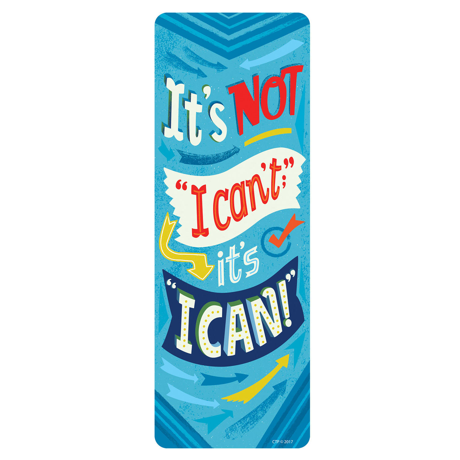 Creative Teaching Press Bookmarks, 2-1/2in x 7in, Whats Your Mindset? Motivational, 30 Per Pack, Set Of 6 Packs - Image 4