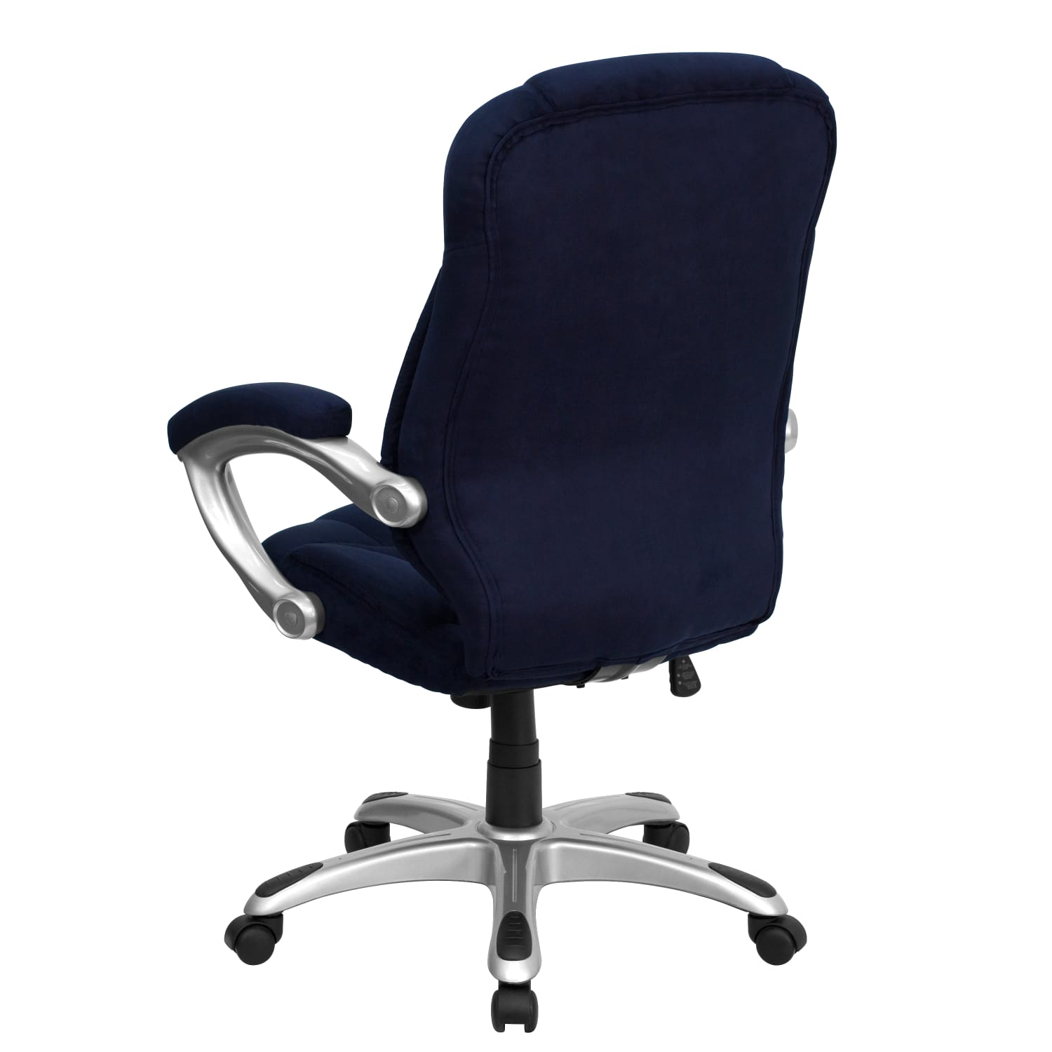 Flash Furniture Ergonomic Microfiber High Back Chair BlueBlackTitanium PopularChairscom