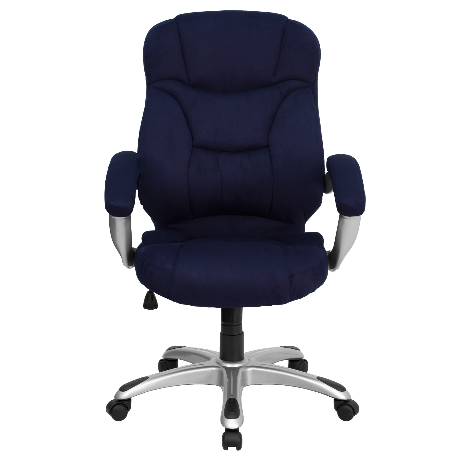 Flash Furniture Ergonomic Microfiber High Back Chair BlueBlackTitanium PopularChairscom