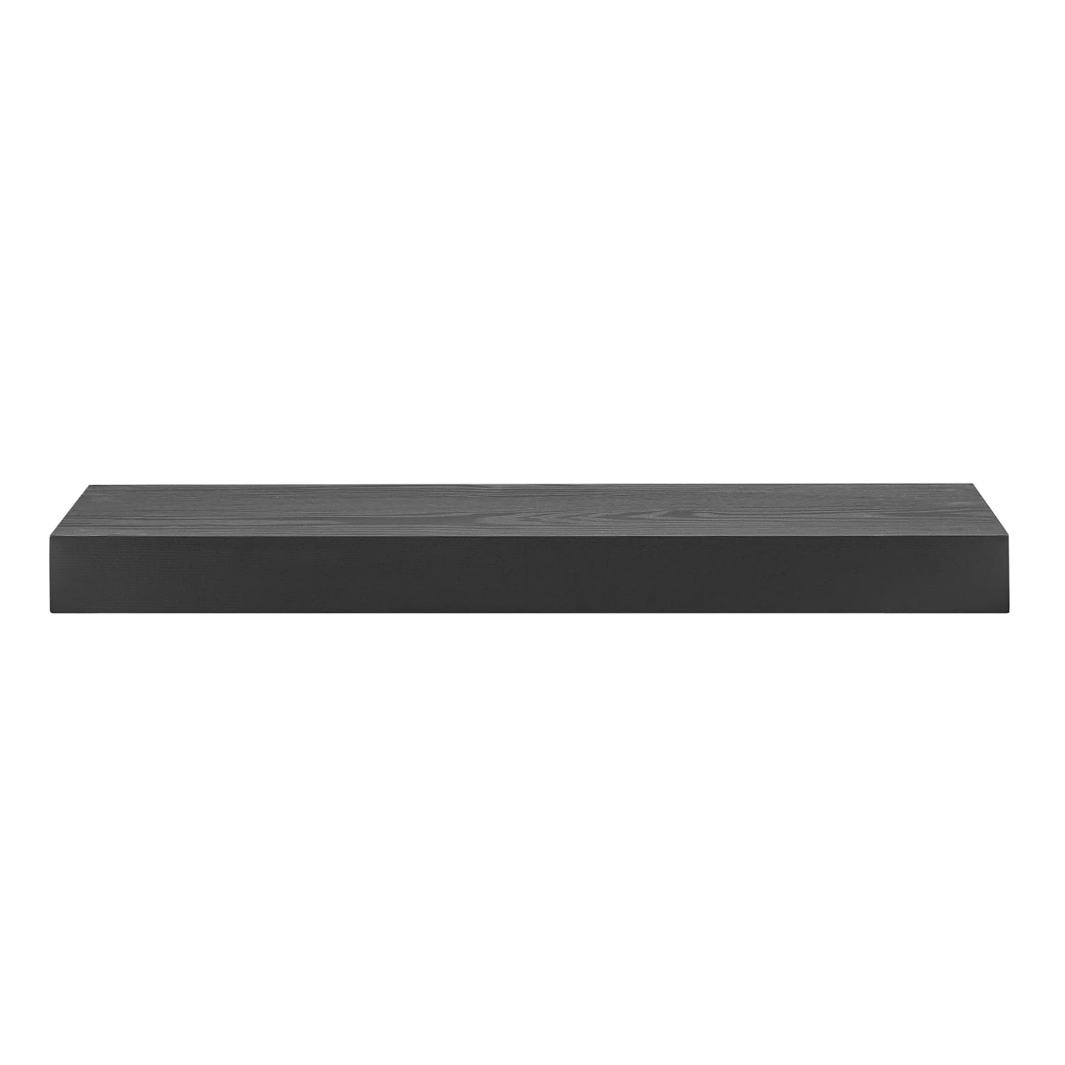 Eurostyle Barney Floating Shelf, 2inH x 24inW x 10inD, Black - Image 3