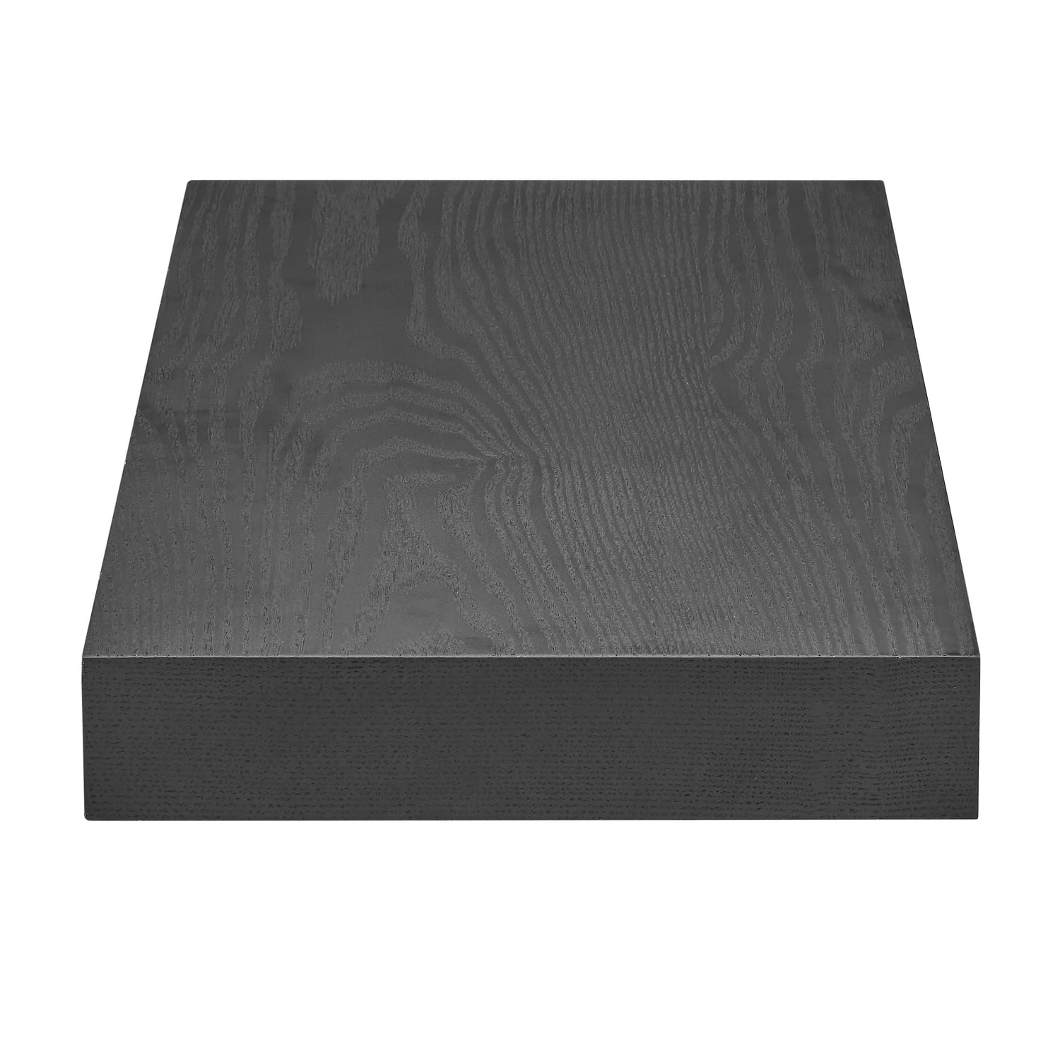 Eurostyle Barney Floating Shelf, 2inH x 24inW x 10inD, Black - Image 4