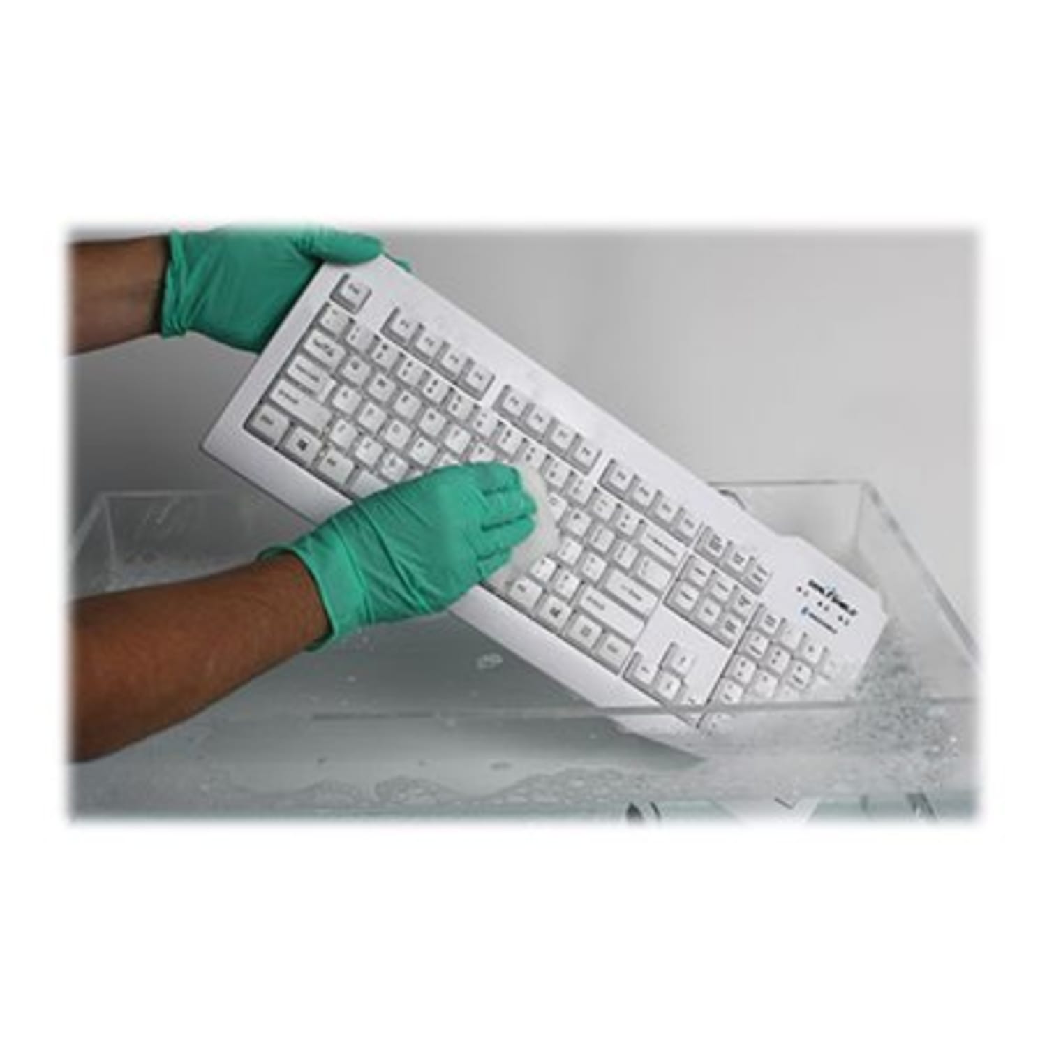 Seal Shield Silver Seal Glow Waterproof - Keyboard - backlit - USB - QWERTY - US - white - Image 4