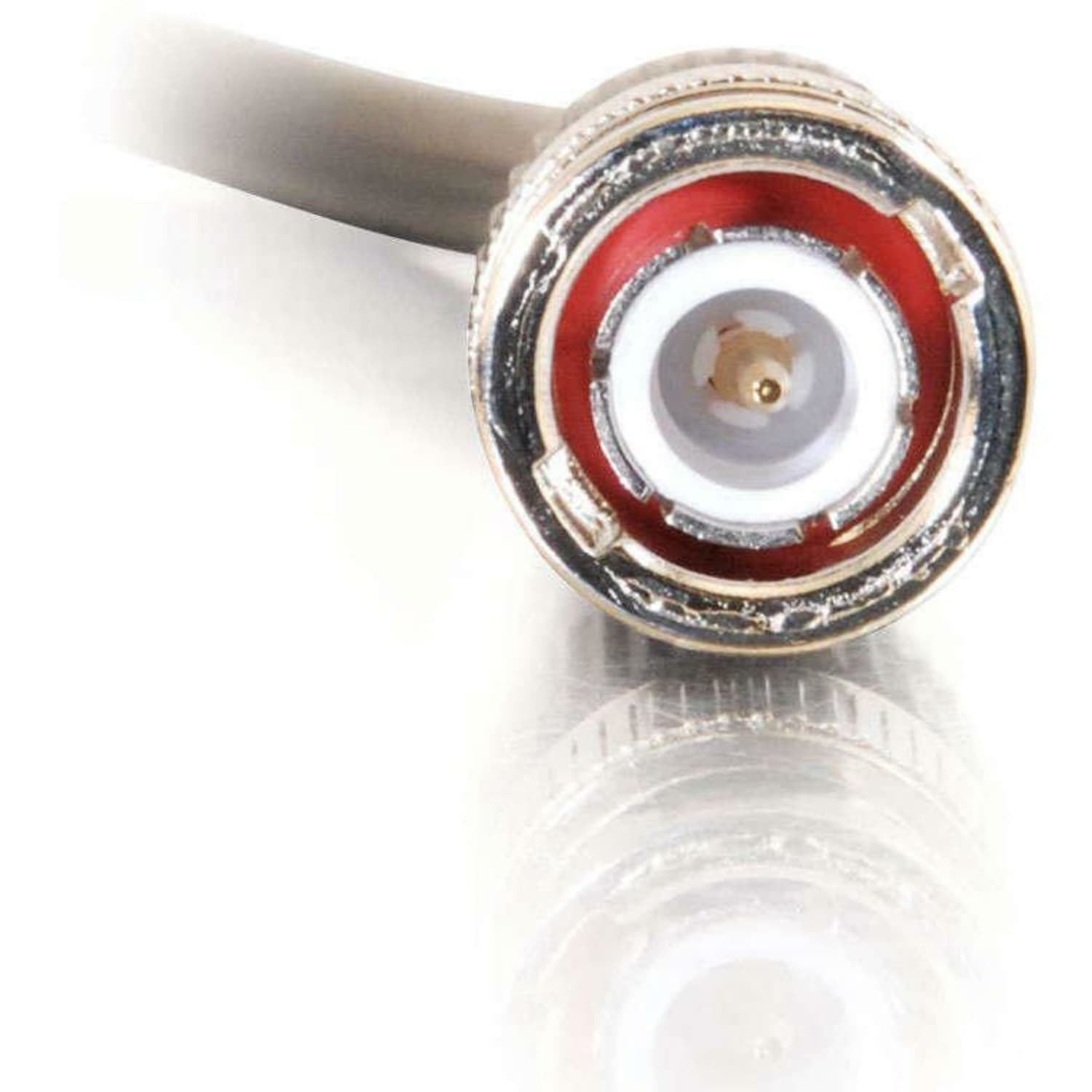C2G 8ft RG58 BNC Thinnet Coax Cable - BNC Male - BNC Male - 8ft - Black - Image 3