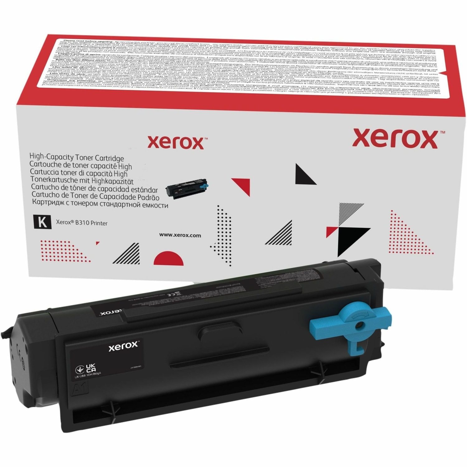 B315 Multifunction Printer Black High capacity Toner Cartridge (8000 Pages)