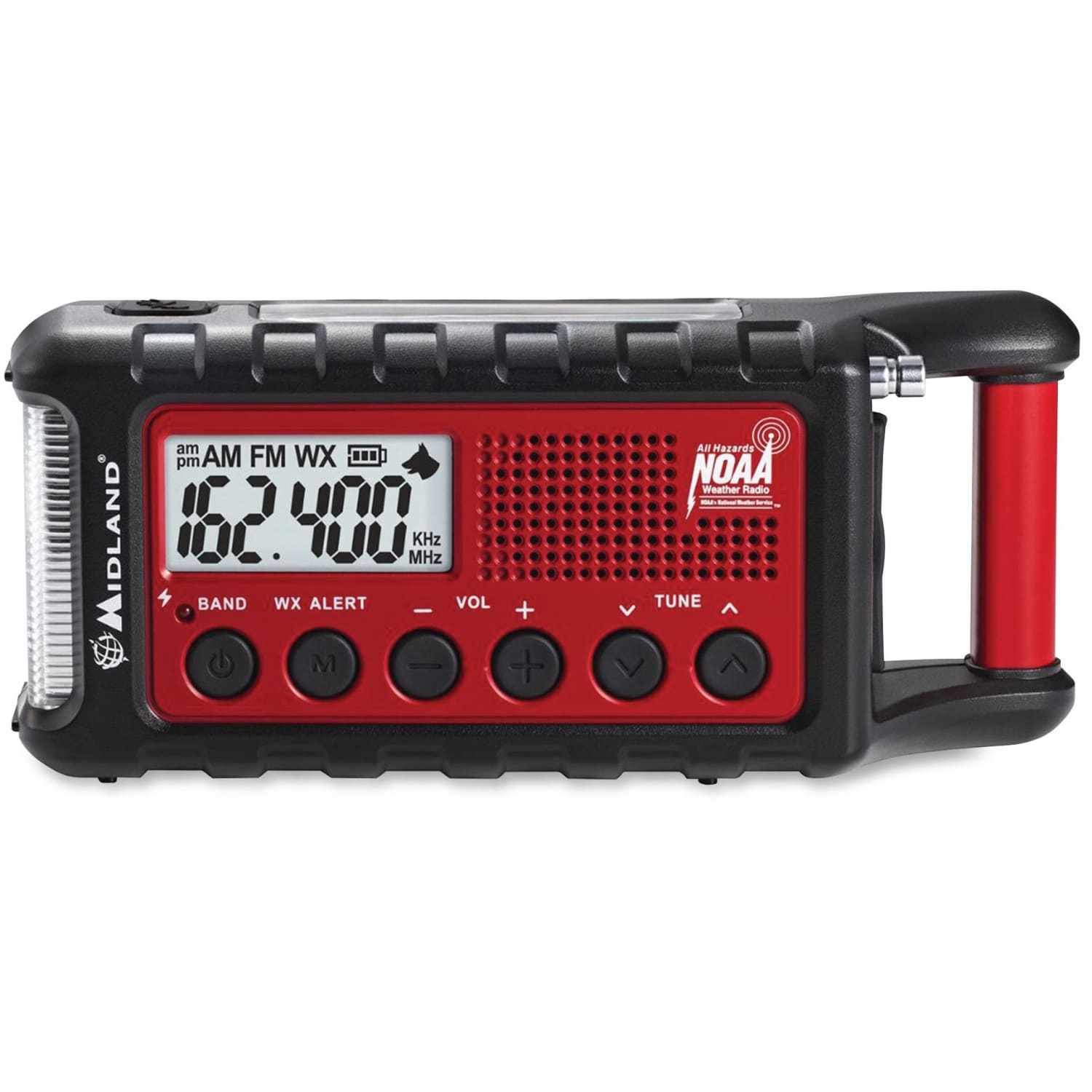 Midland ER310 E+Ready Emergency Crank Weather Radio - with NOAA All Hazard, Weather Disaster - AM, FM - Image 3