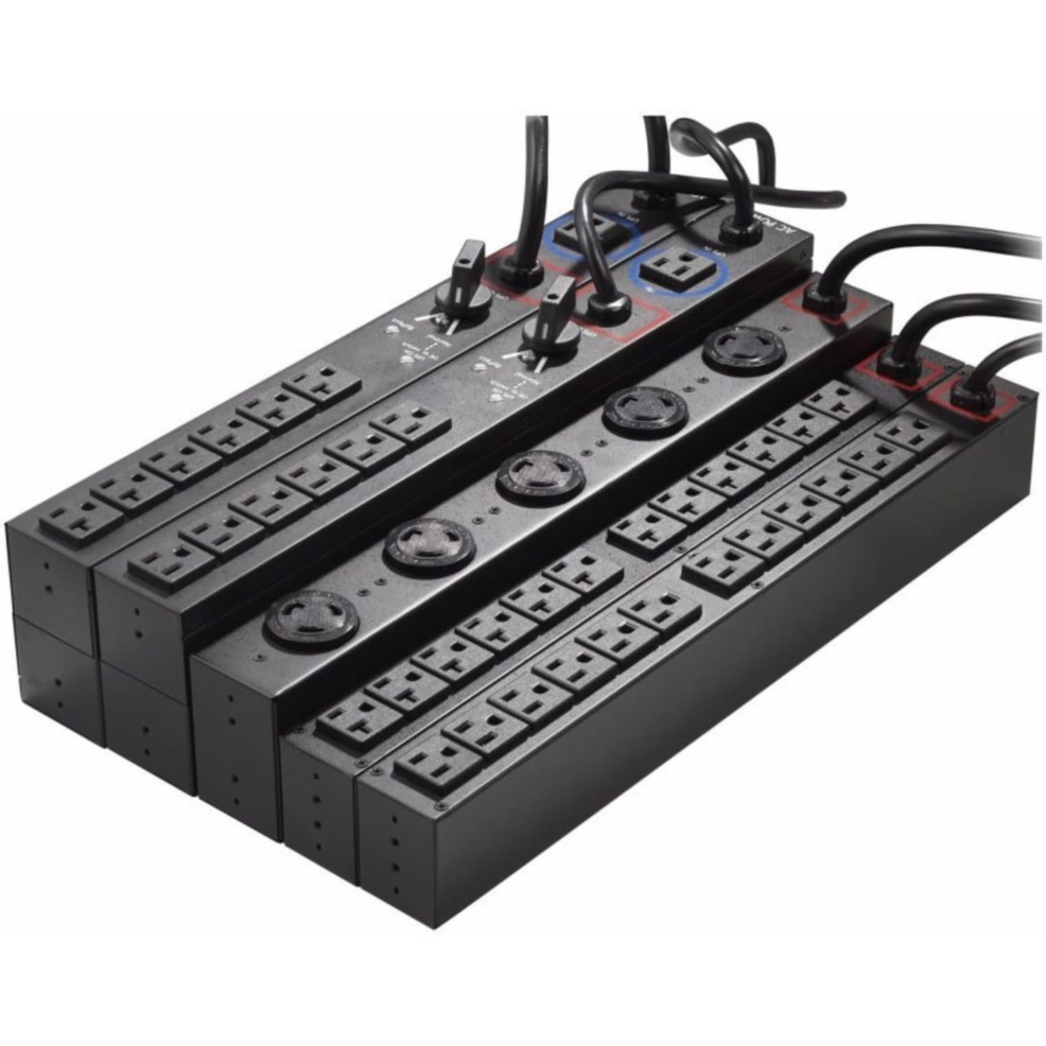 Eaton Basic Rack PDU HotSwap MBP 1U 110-125V 12A 1.44 kW NEMA 5-15P and 6 5-15R - 6 x NEMA 5-15R - 1.44kVA - 2U - Image 3