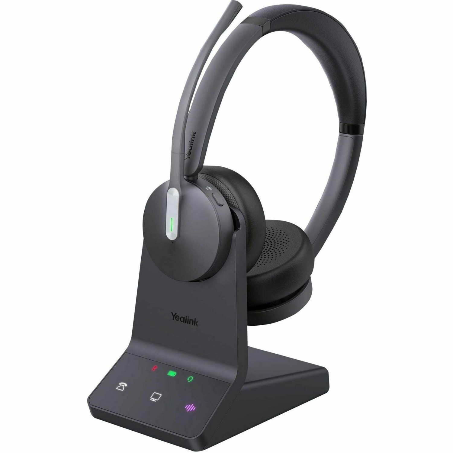 Yealink Dual UC Wireless Headset, Black, 1208673 - Image 6