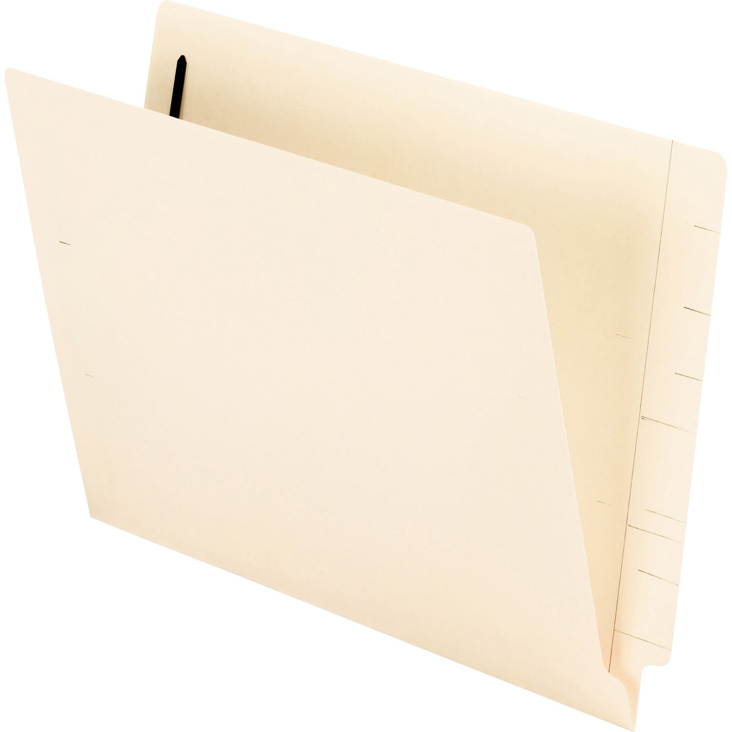 Pendaflex End Tab Expansion Folders With Fasteners, 3/4in Expansion, 8-1/2in x 11in, Manila, Box Of 50 Folders