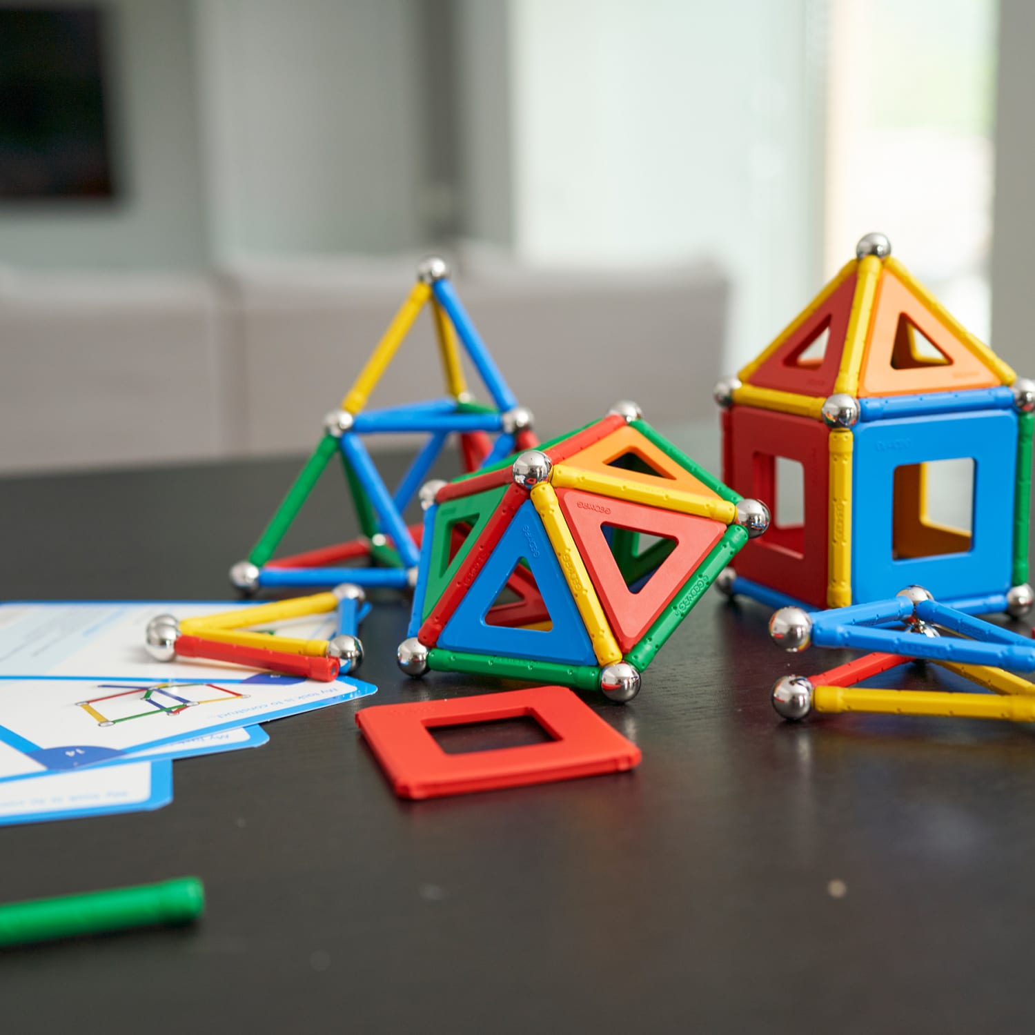 Geomag Geometry Lab, 100% Recycled, Assorted Colors, Grades K-5, Set Of 284 Pieces - Image 5
