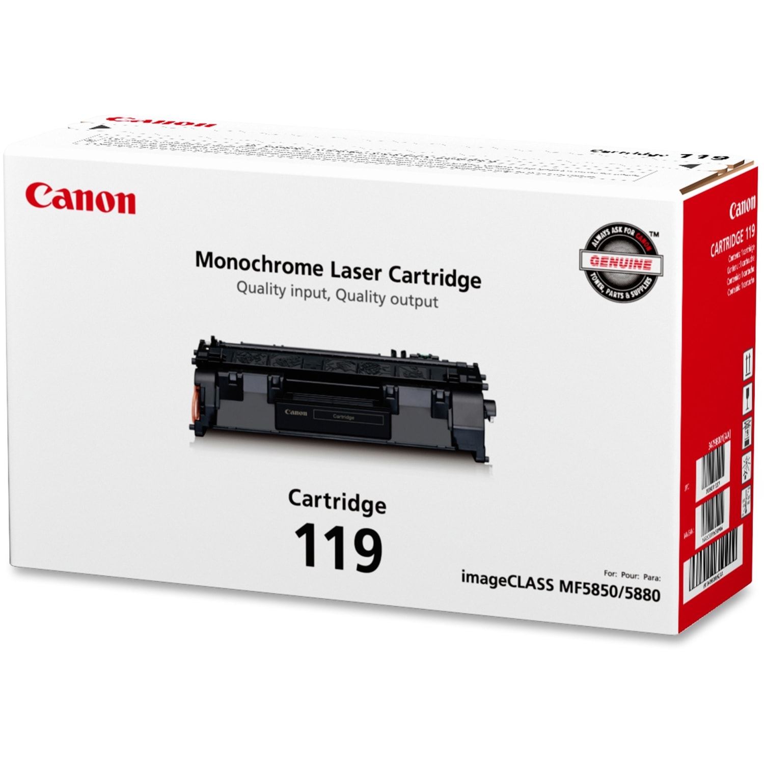 Canon 119 Black Toner Cartridge, 3479B001 - Image 5