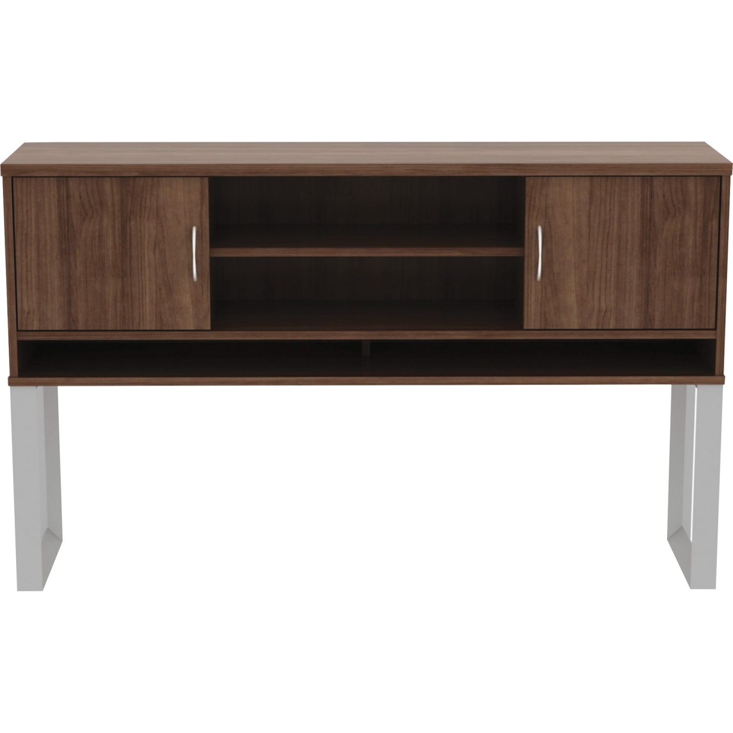 Lorell Relevance Freestanding Hutch, Walnut - Image 3