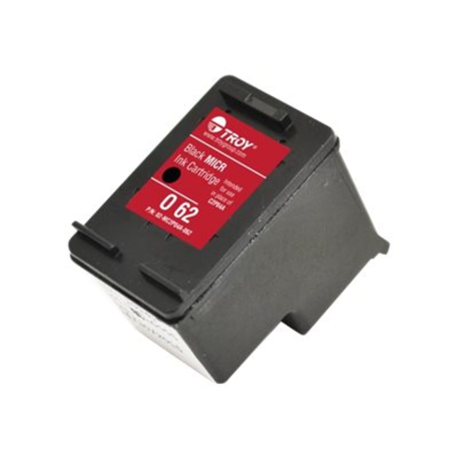 TROY MICR - Black - MICR ink cartridge (alternative for: HP 62) - for MICR 200 Mobile