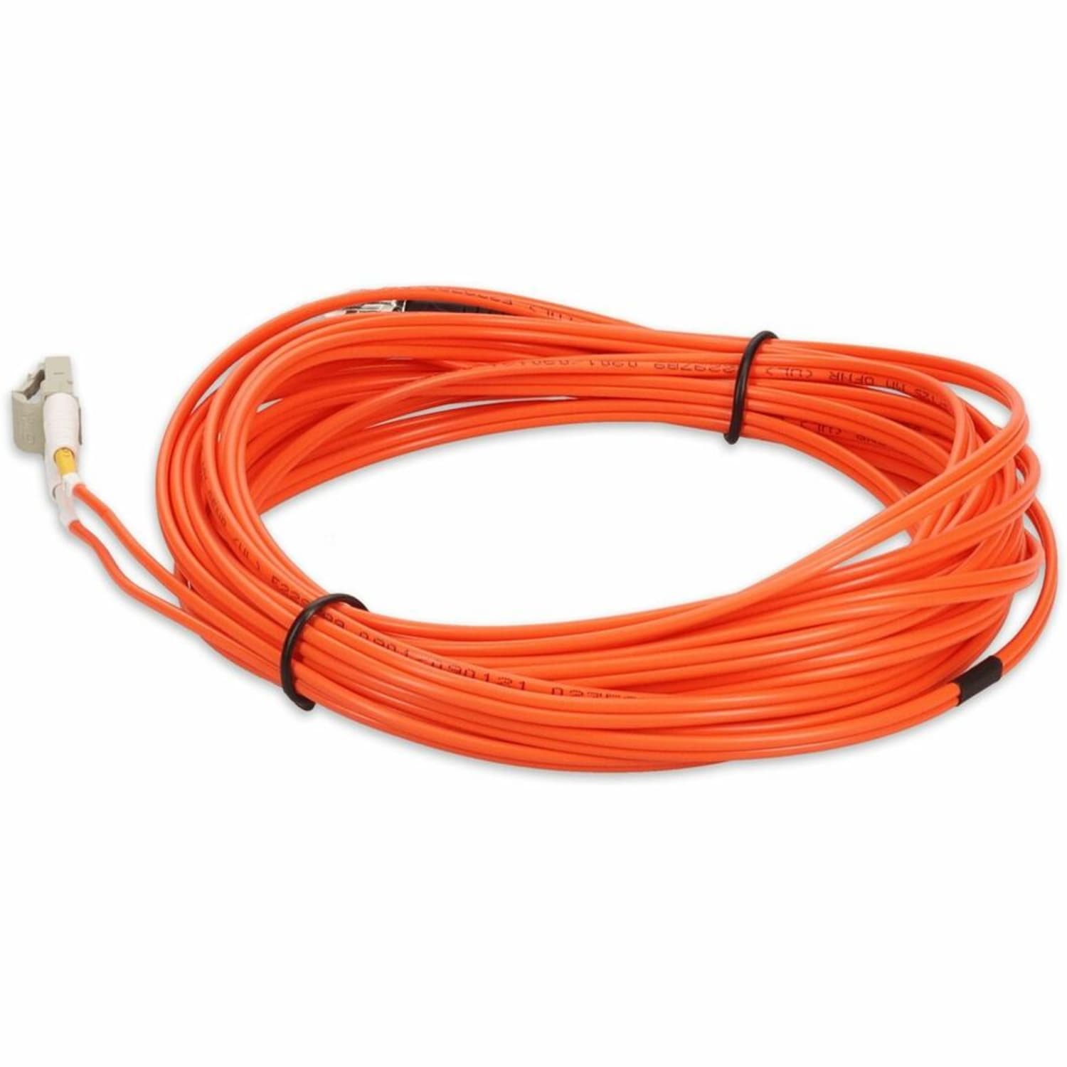 AddOn 4m LC to ST OM1 Orange Patch Cable - Patch cable - LC/UPC multi-mode (M) to ST/UPC multi-mode (M) - 4 m - fiber optic - duplex - 62.5 / 125 micron - OM1 - halogen-free - orange - Image 4