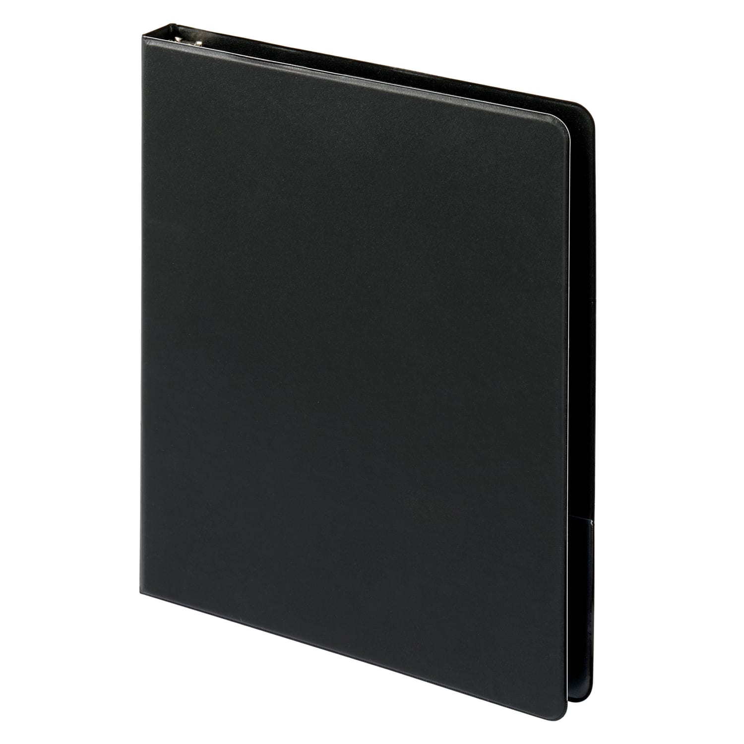 Just Basics Economy Nonview 3-Ring Binder, 1/2in Round Rings, Black - Image 3