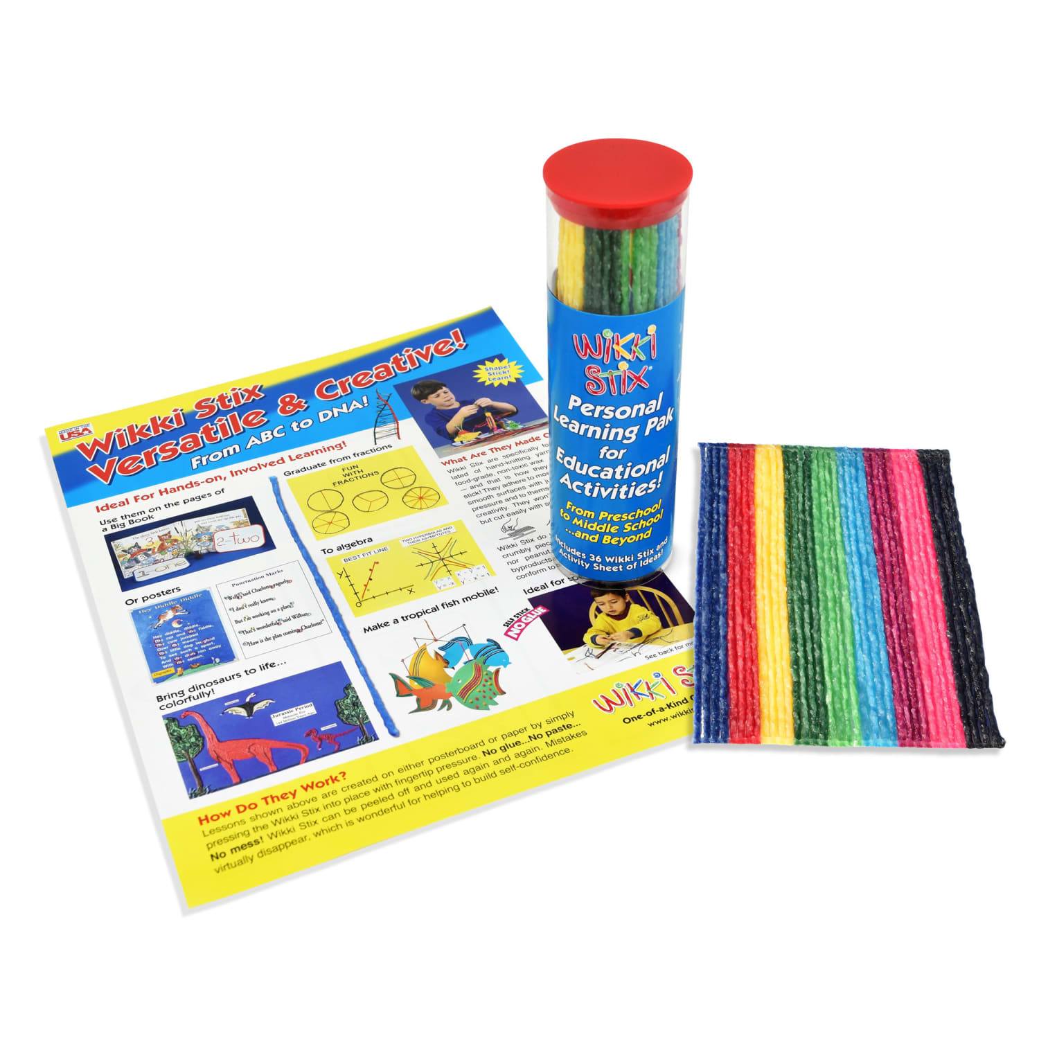 Wikki Stix Personal Learning Paks, Set Of 2 Packs - Image 4