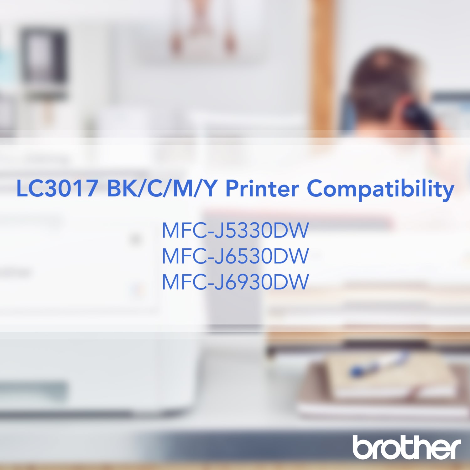 Brother LC3013 Black; Cyan; Magenta; Yellow High-Yield Multi-Pack Ink, Pack Of 4 Cartridges, LC30134PKS - Image 5