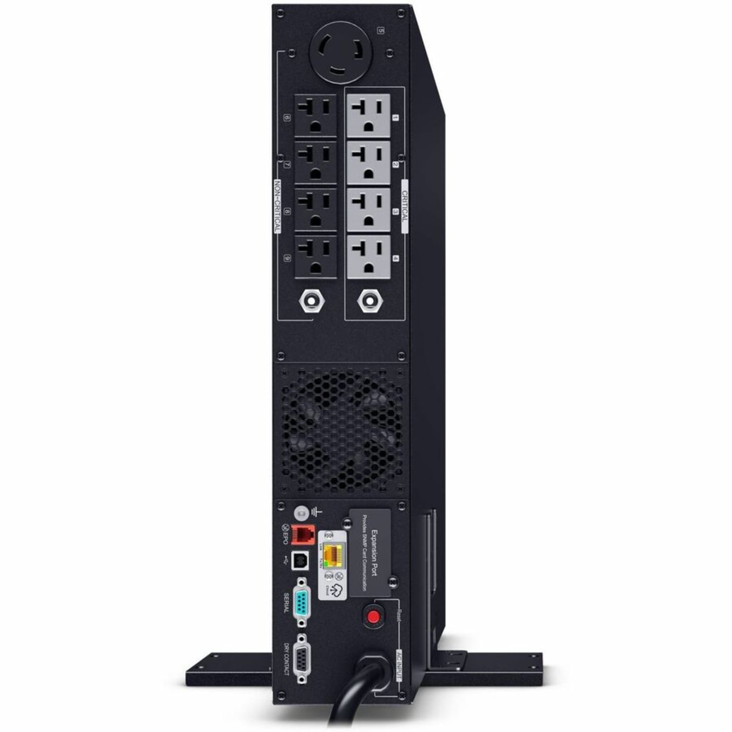 CyberPower PR3000RT2UC Smart App Sinewave UPS Systems - 3000VA/3000W, 120 VAC, NEMA L5-30P, 2U, Rack/Tower, Sine Wave, 9 Outlets, LCD- PR3000RT2UC - Image 4