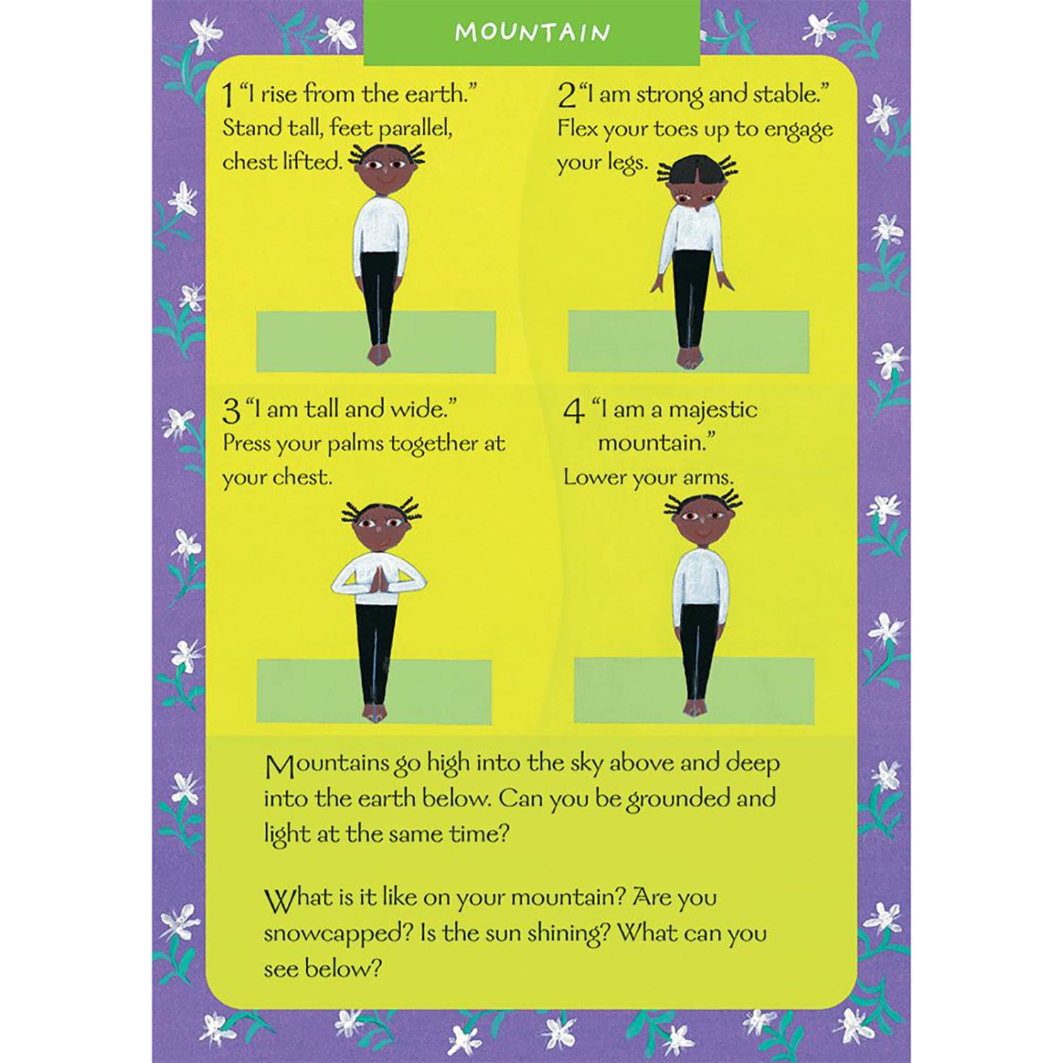 Barefoot Books Yoga Pretzels Activity Cards, Pack Of 50 Cards - Image 4