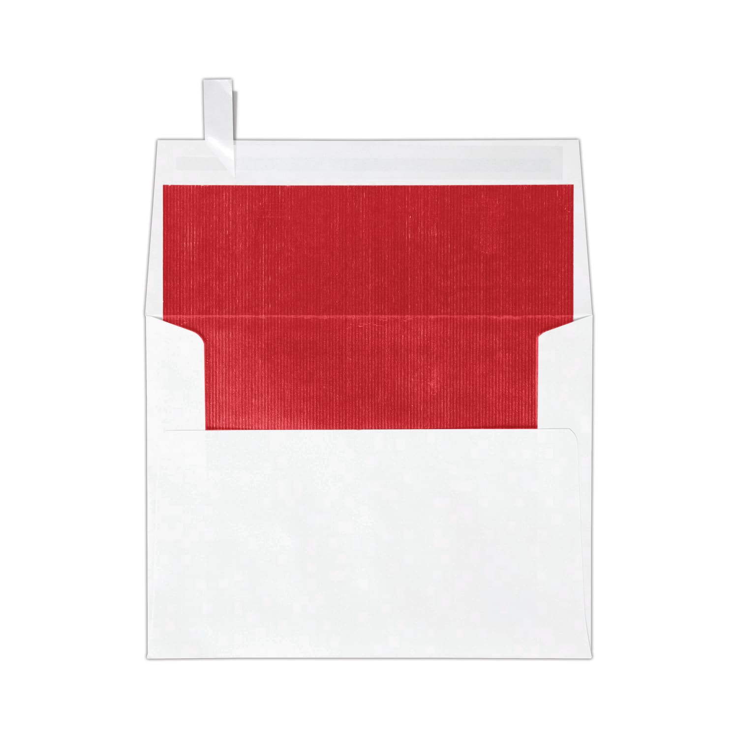 LUX Invitation Envelopes, A2, Peel & Press Closure, Red/White, Pack Of 250 - Image 3