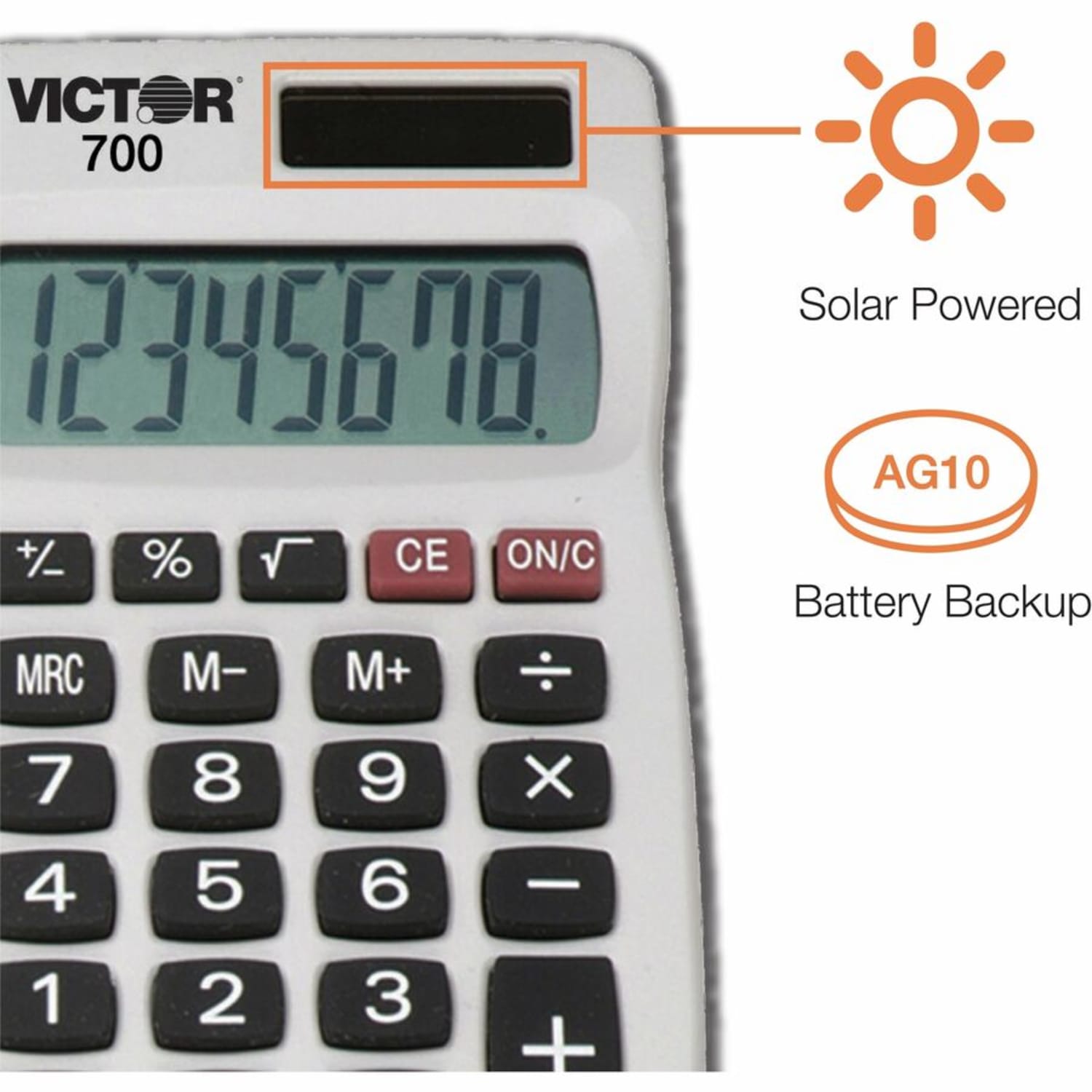 Victor 700 Handheld Pocket Calculator - Image 4