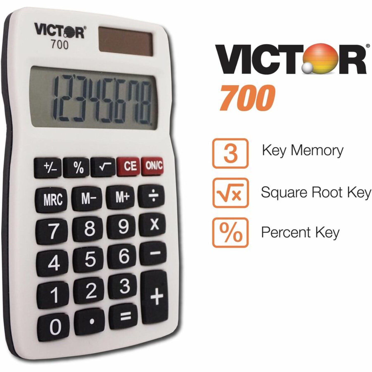 Victor 700 Handheld Pocket Calculator - Image 6