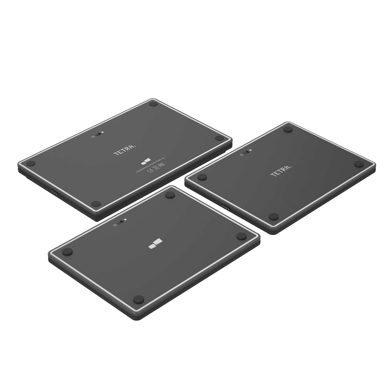 Mobile Pixels Tetra Split Keyboard with Touch Screen, 109-1003P01 - Image 5