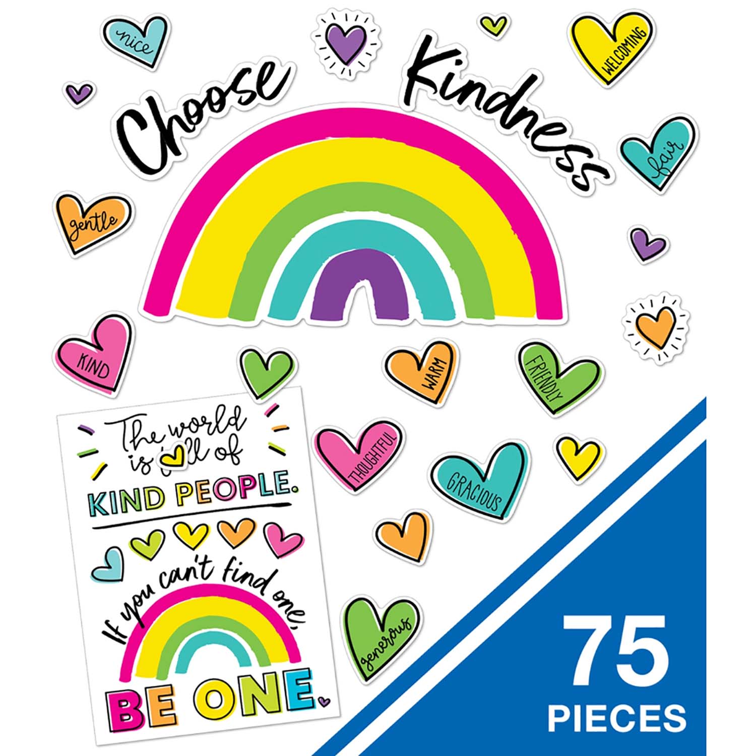 Carson-Dellosa Education Kind Vibes Choose Kindness 75-Piece Bulletin Board Set - Image 3