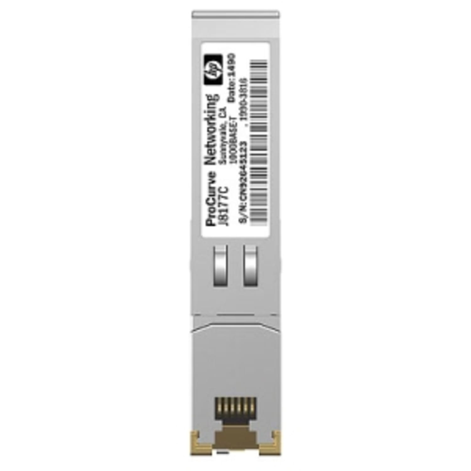 HPE Gigabit Ethernet SFP (mini-GBIC) Transceiver - 1 x RJ-45 1000Base-T Network - Image 3