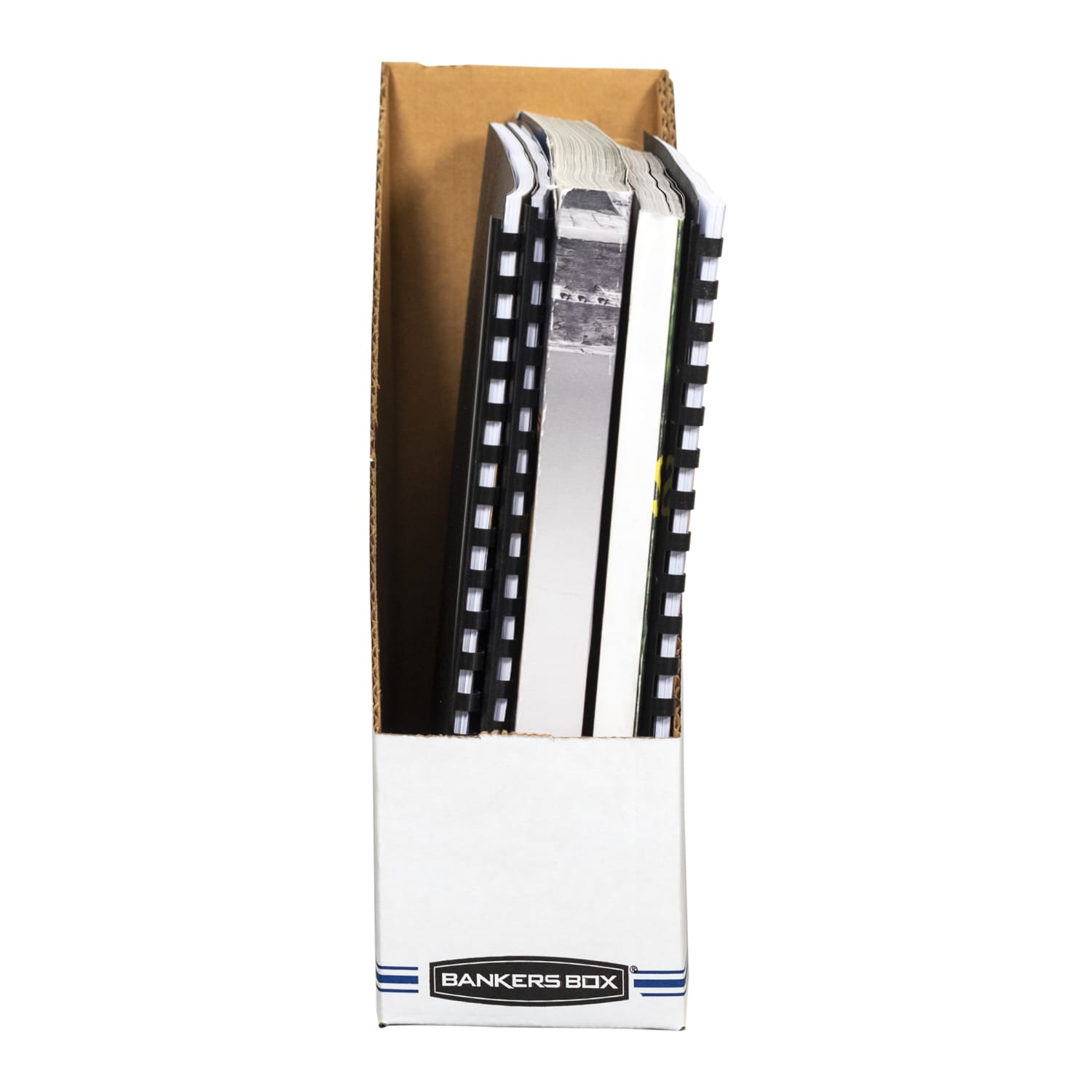 Bankers Box 60% Recycled Low-Cost Fiberboard Magazine File, 11 3/4inH x 4inW x 9 1/4inD - Image 4