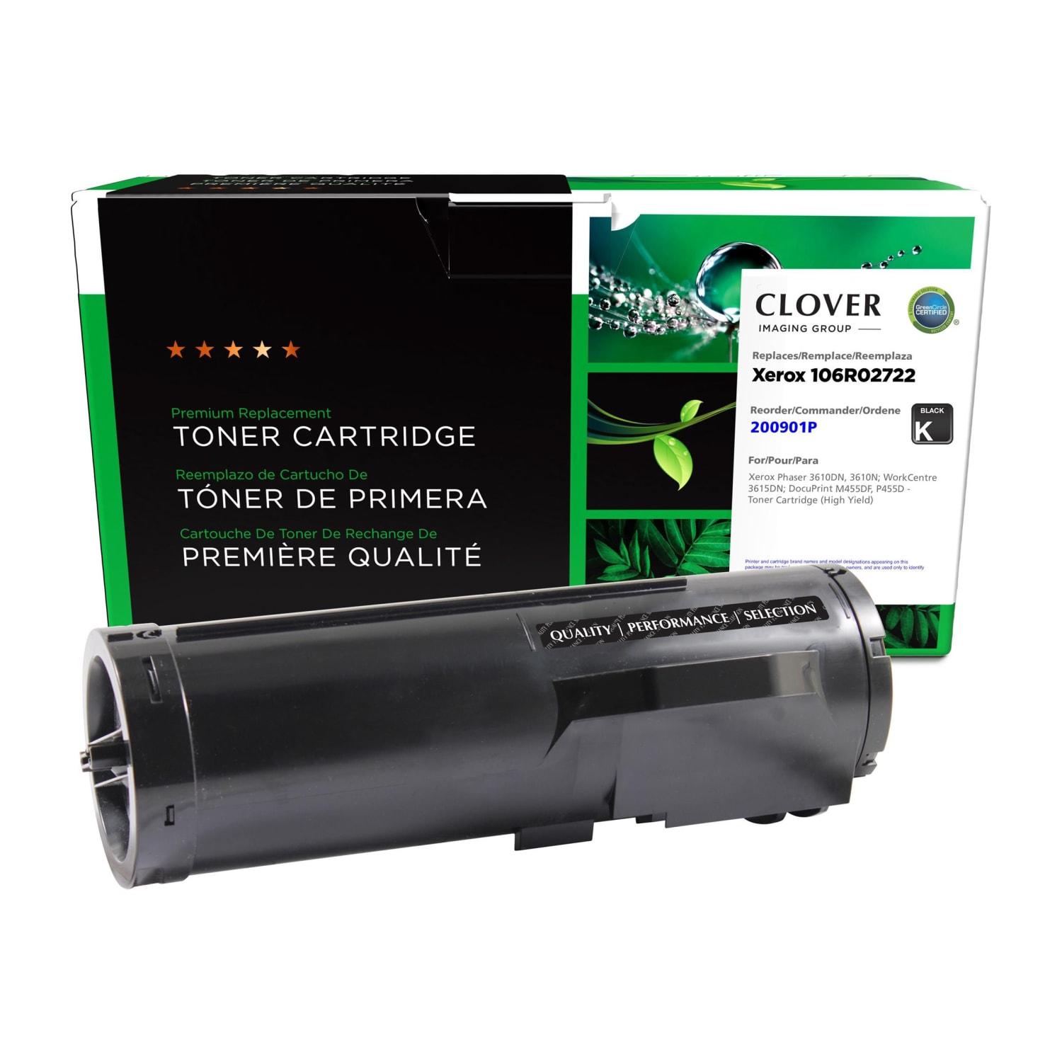 Office Depot Remanufactured Black High Yield Toner Cartridge Replacement For Xerox 3610, OD3610 - Image 3