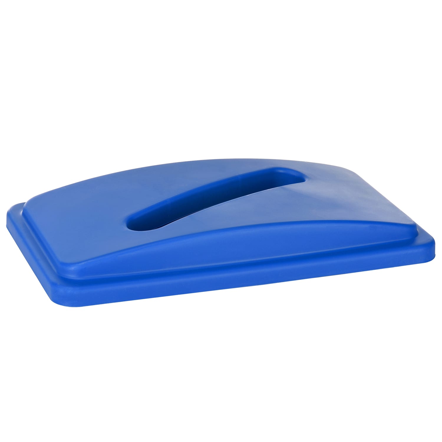 Alpine Paper Recycling Lids For Slim Recycling Bins, 20in x 12in, Blue, Pack Of 3 Lids - Image 6