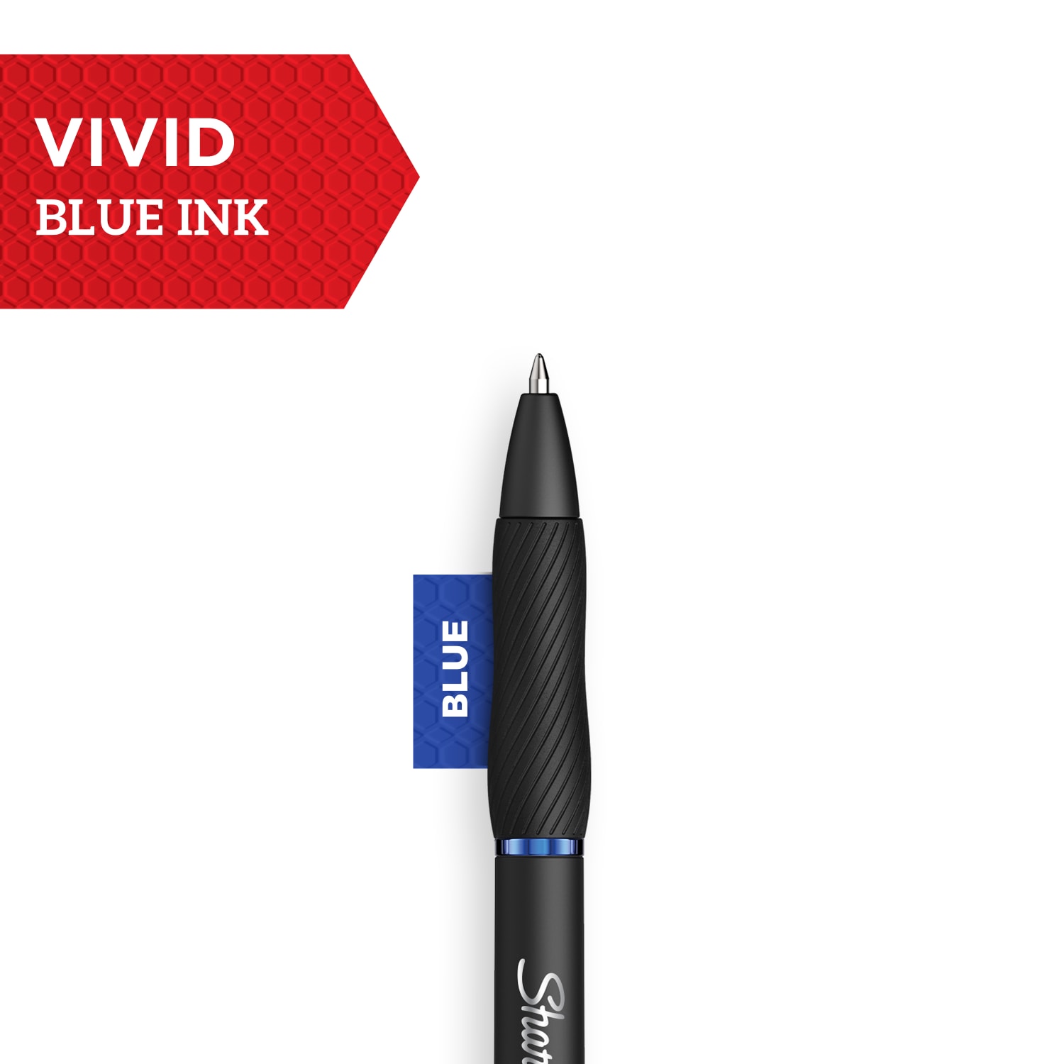 Sharpie S-Gel Pens, Gel Pens, Medium Point (0.7mm), Blue Ink Gel Pen, 36 Count Canister - Image 3