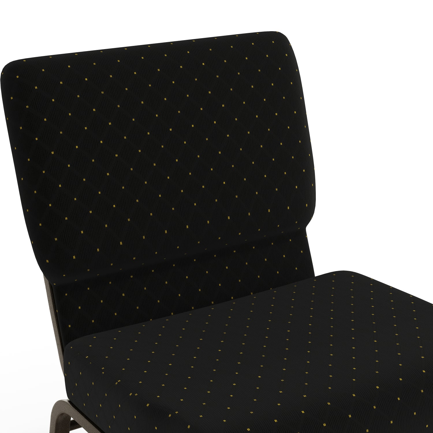 Flash Furniture HERCULES Series Stacking Church Chair, Black Dot/Gold Vein - Image 13