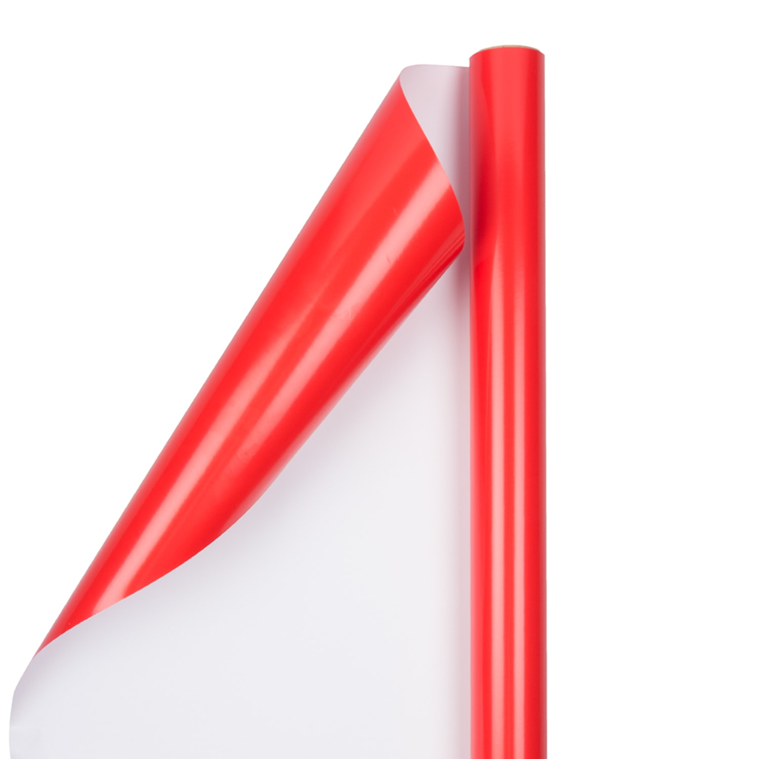 JAM Paper Wrapping Paper, Glossy, 25 Sq Ft, Red - Image 3