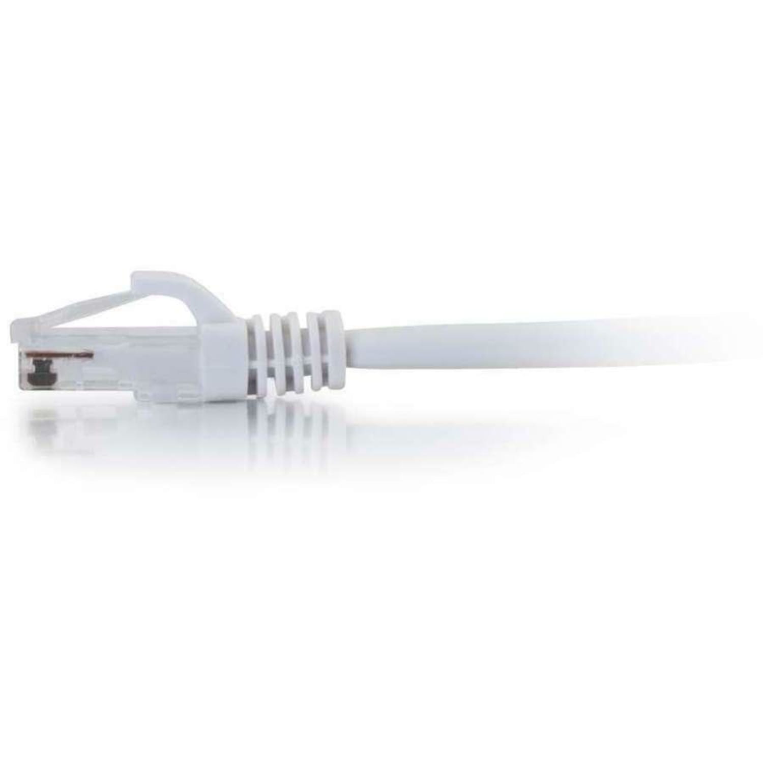 C2G-5ft Cat5e Snagless Unshielded (UTP) Network Patch Cable - White - Category 5e for Network Device - RJ-45 Male - RJ-45 Male - 5ft - White - Image 4