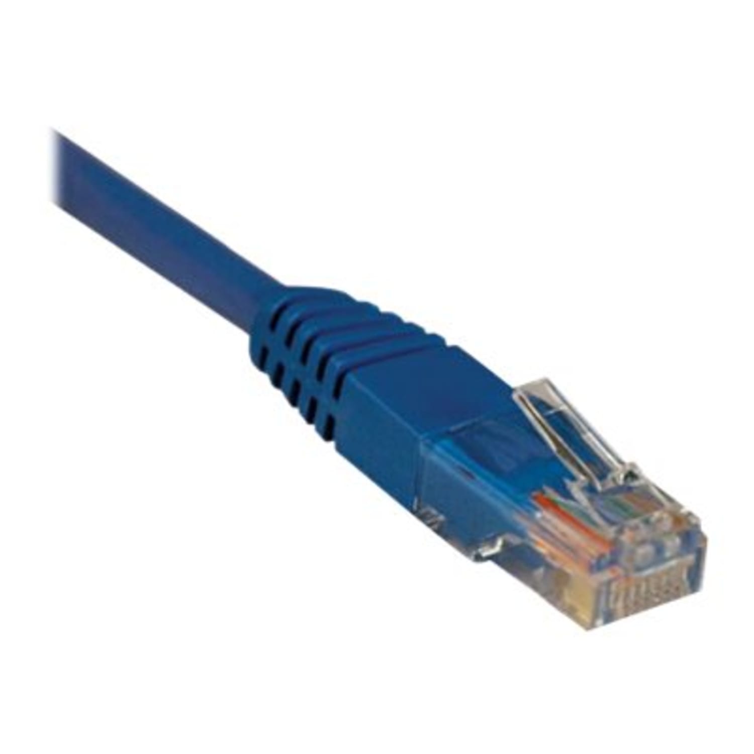 Eaton Tripp Lite Series Cat5e 350 MHz Molded (UTP) Ethernet Cable (RJ45 M/M), PoE - Blue, 30 ft. (9.14 m) - N002030BL - Image 3