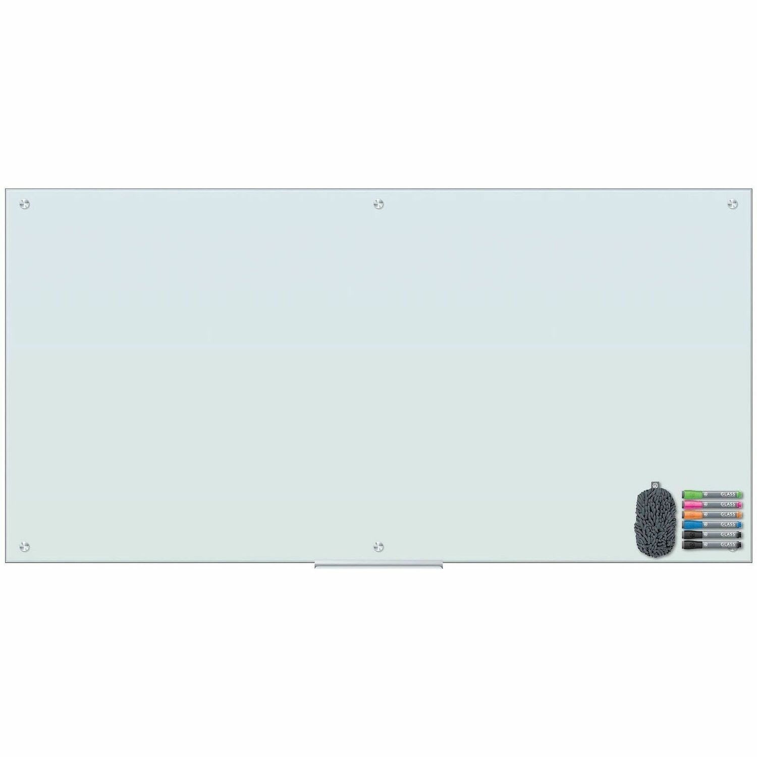U Brands Dry Erase Board, 72inW x 36inH, Horizontal/Vertical, 1 Each, 3973U0001