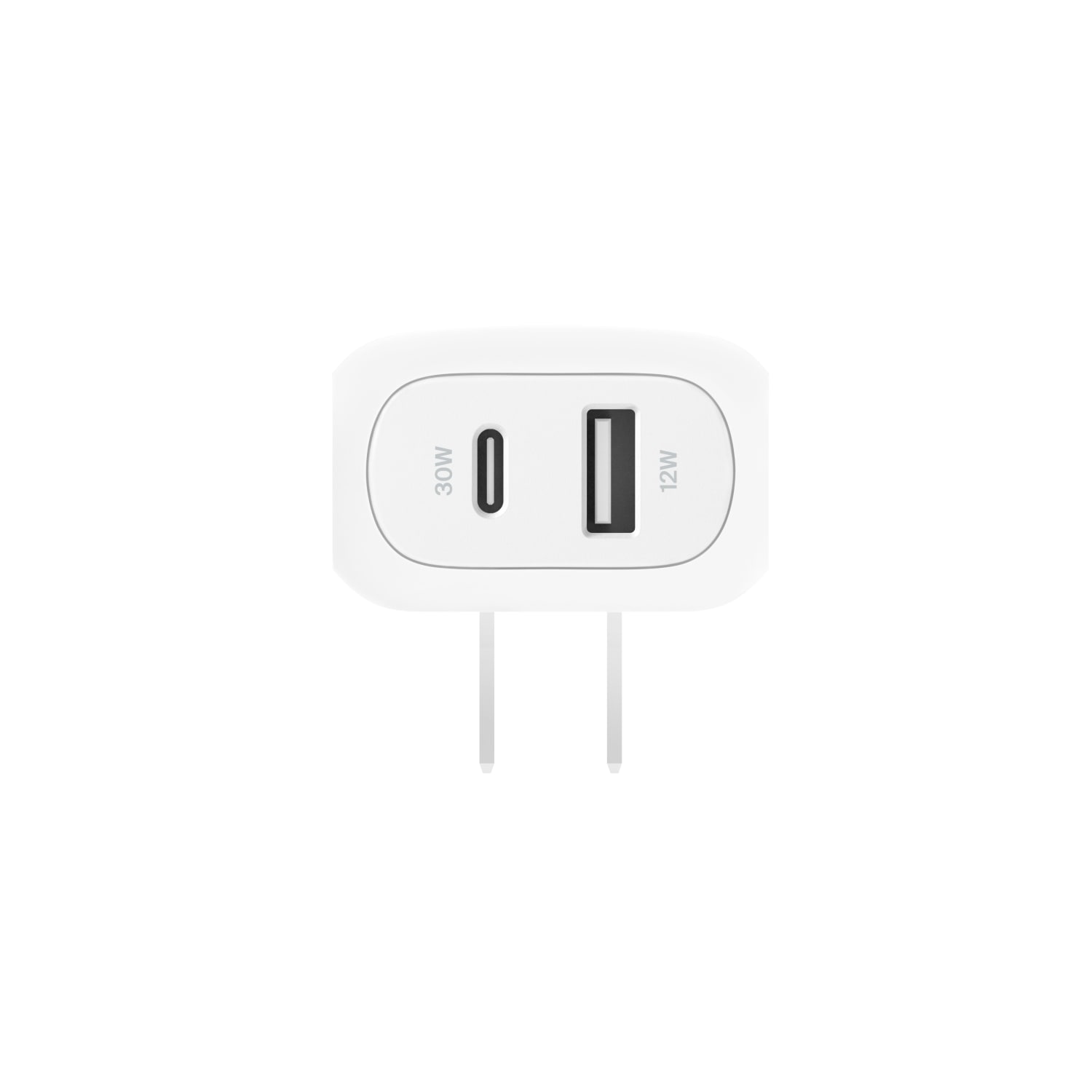 Belkin BoostCharge Dual Wall Charger, For Iphone/Samsung/Google, 42W, White, WCB009dqWH - Image 4