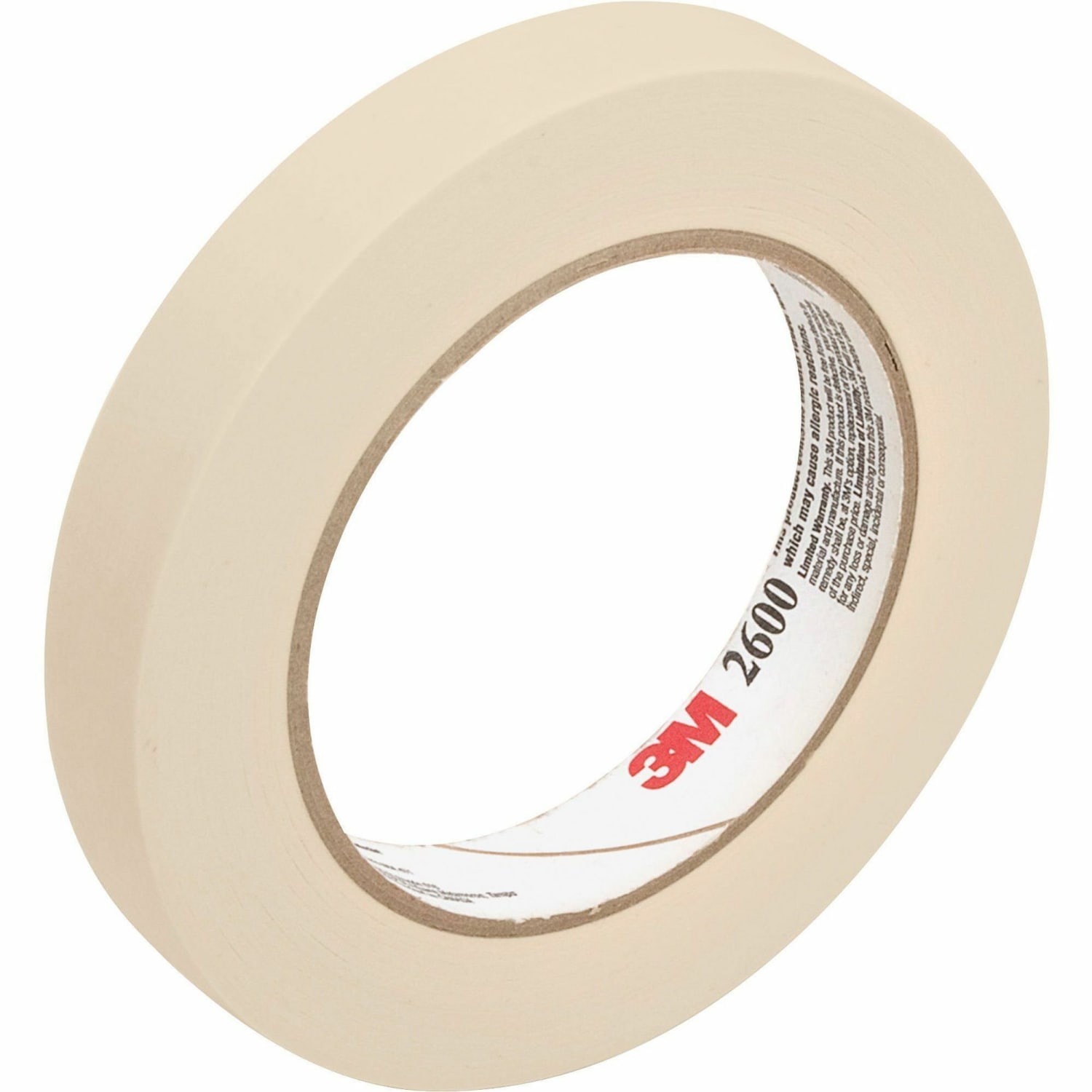 3M Highland Masking Tape, Tan, 3/4in x 60 Yd., Pack Of 12 - Image 3