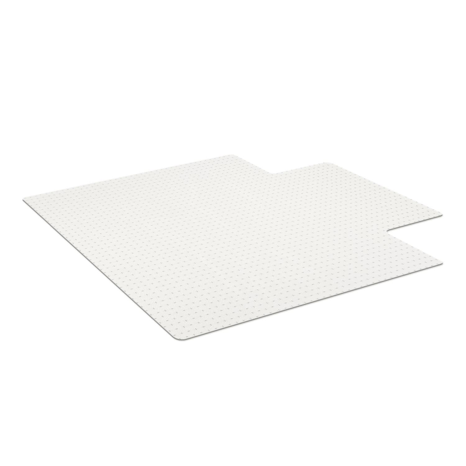 Realspace Economy Commercial Pile Chair Mat, Wide Lip, 45in x 53in, Clear - Image 5