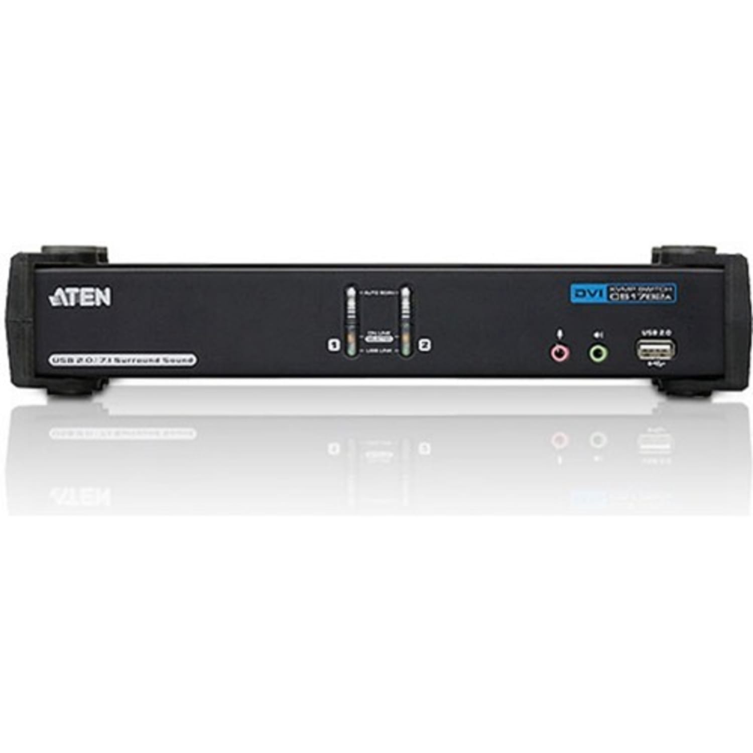 ATEN CubiQ CS1782A KVM Switch - 2 Computer(s) - WQXGA - 2560 x 1600 - 6 x USB - 3 x DVI - Image 3