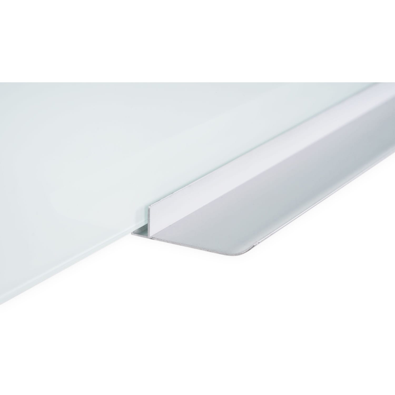 Bi-silque Dry-Erase Glass Board - 36in (3 ft) Width x 48in (4 ft) Height - White Glass Surface - Rectangle - Horizontal/Vertical - 1 Each - Image 6