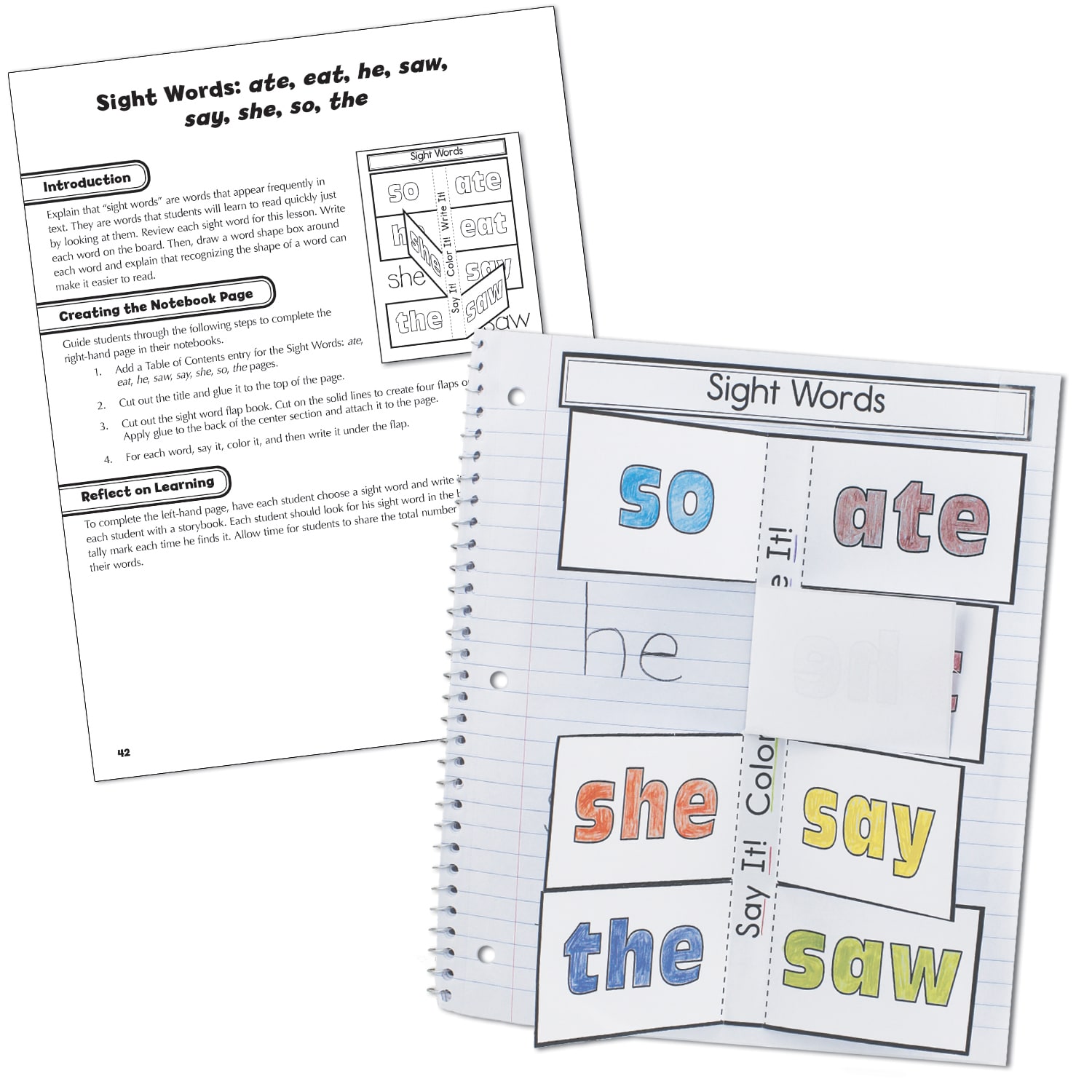 Carson-Dellosa Interactive Language Arts Notebook, Kindergarten - Image 4