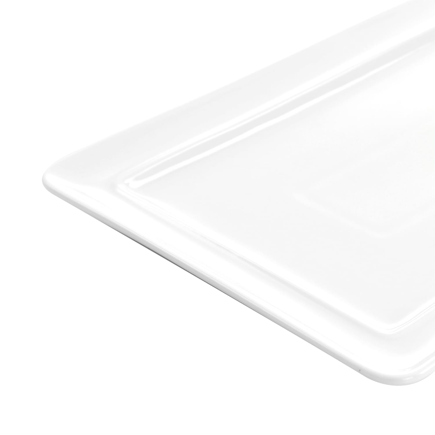 Martha Stewart Fine Ceramic Serving Platter, 14in x 10in, White - Image 5