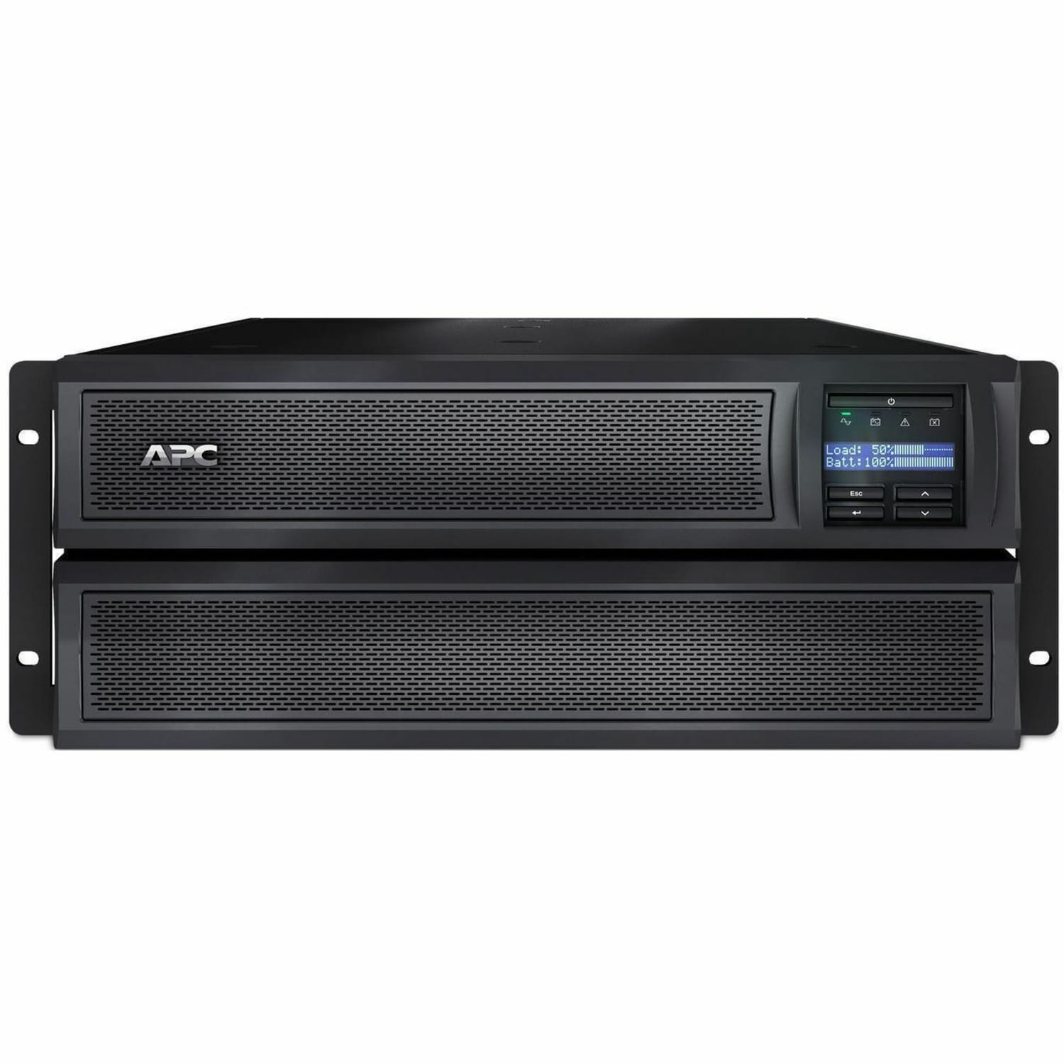APC by Schneider Electric Smart-UPS X 3000VA Rack/Tower LCD 100-127V with Network Card, 4U Rack-Mountable, 110 V AC Input - 120 V AC Output - Image 3