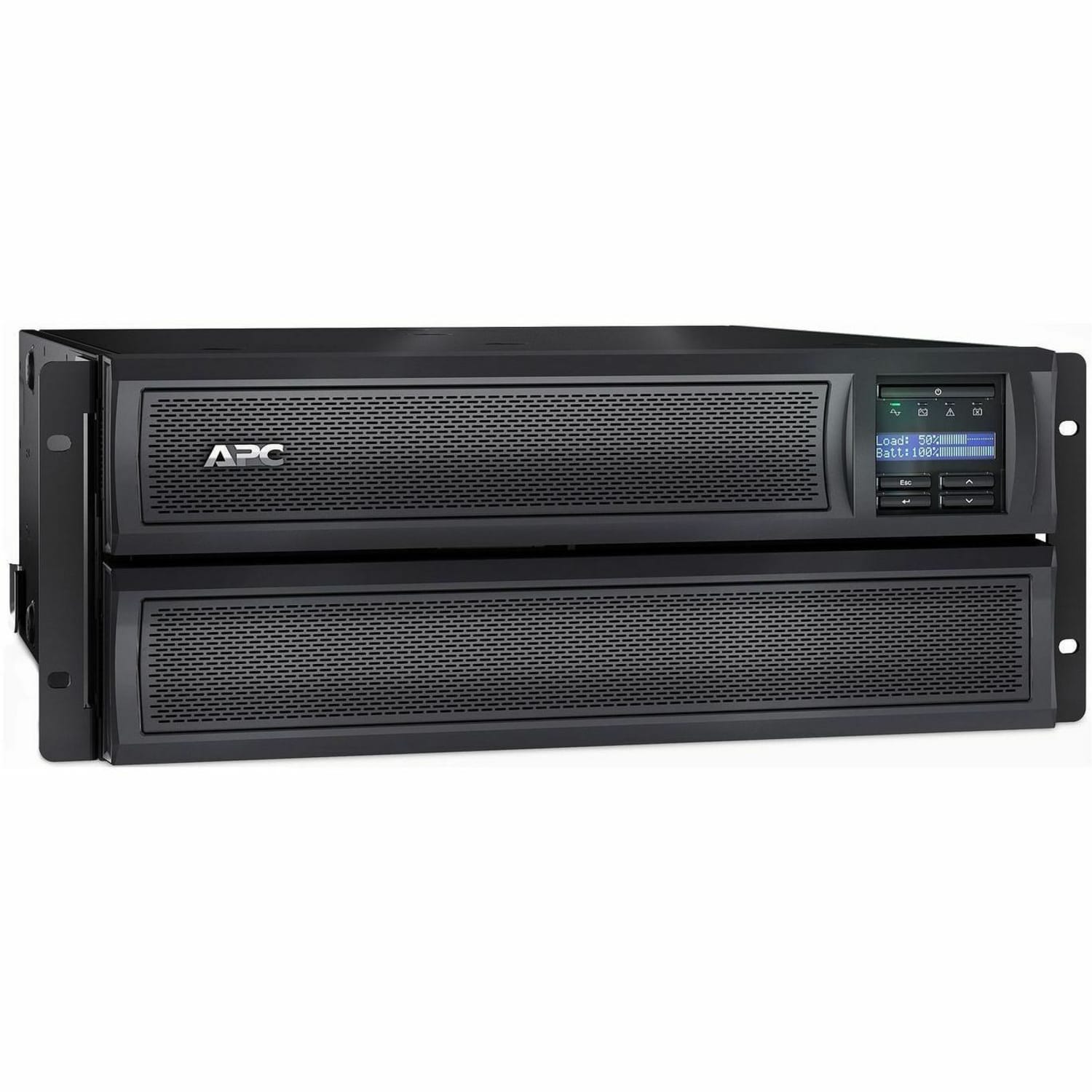 APC by Schneider Electric Smart-UPS X 3000VA Rack/Tower LCD 100-127V with Network Card, 4U Rack-Mountable, 110 V AC Input - 120 V AC Output - Image 4
