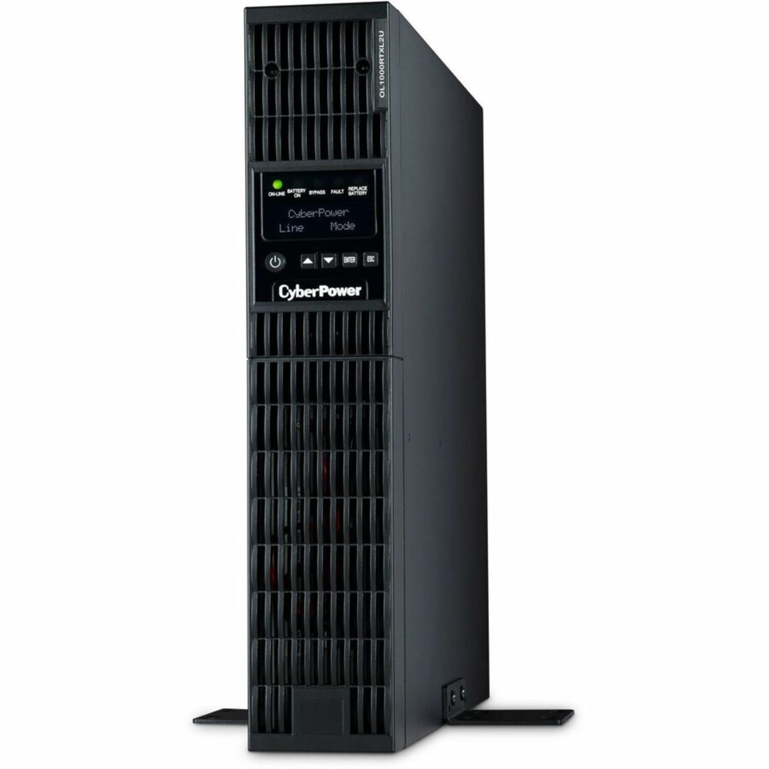CyberPower OL1500RTXL2U Smart App Online UPS Systems - 1500VA/1350W, 100 - 125 VAC, NEMA 5-15P, 2U, Rack/Tower, 8 Outlets, LCD- OL1500RTXL2U - Image 5