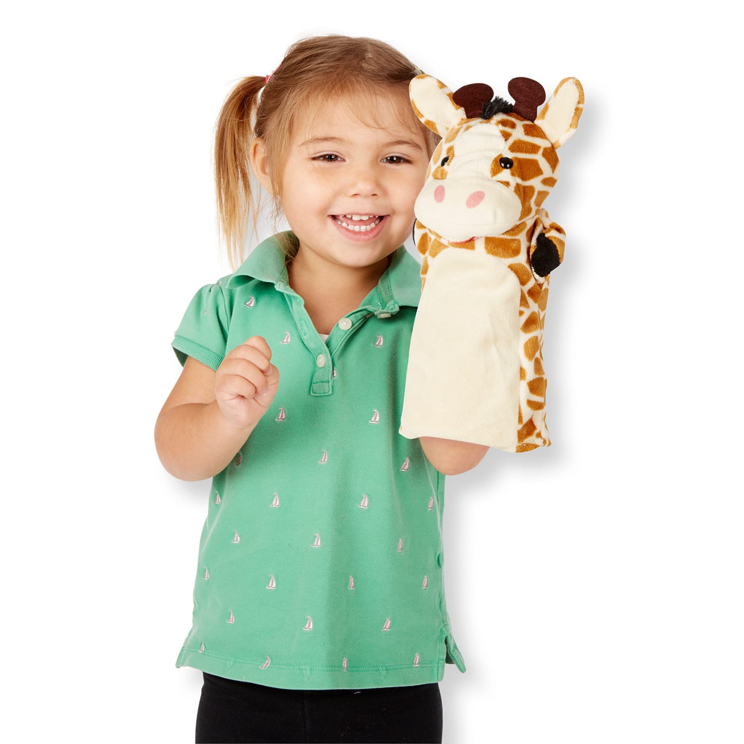 Melissa & Doug Zoo Friends Hand Puppets, Set Of 4 - Image 4