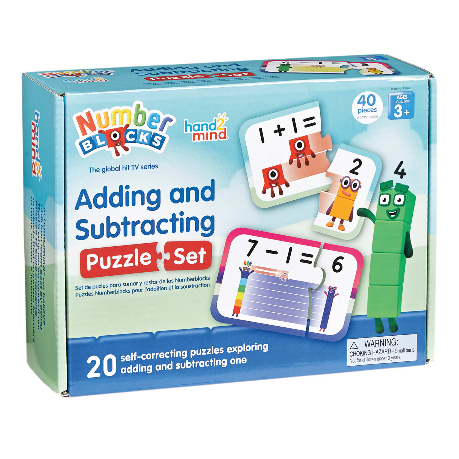 Hand2mind Numberblocks Adding And Subtracting Puzzle Set - Image 3
